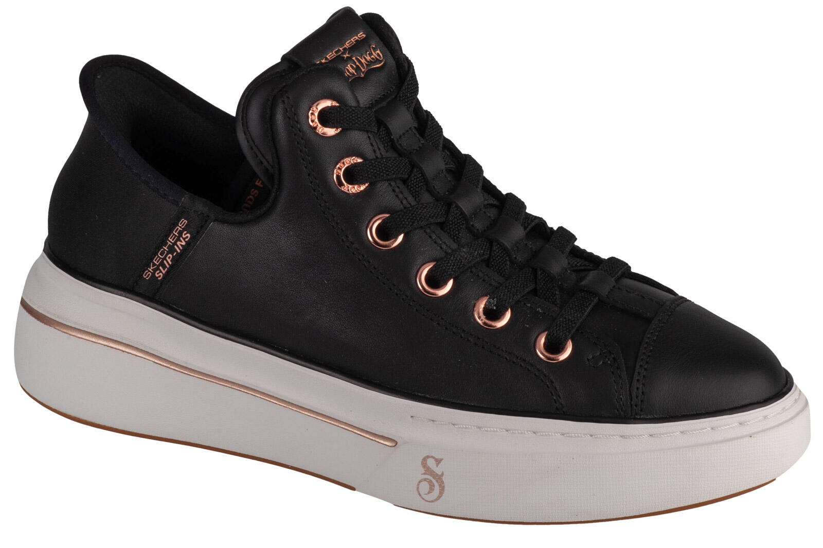 Buty sportowe Sneakersy damskie, Slip-Ins: Snoop One - OG Leather