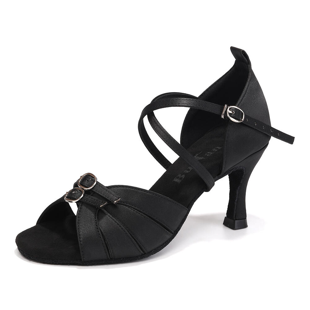 Buty taneczne Burtan Malaga salsa bachata kizomba latino 7 cm
