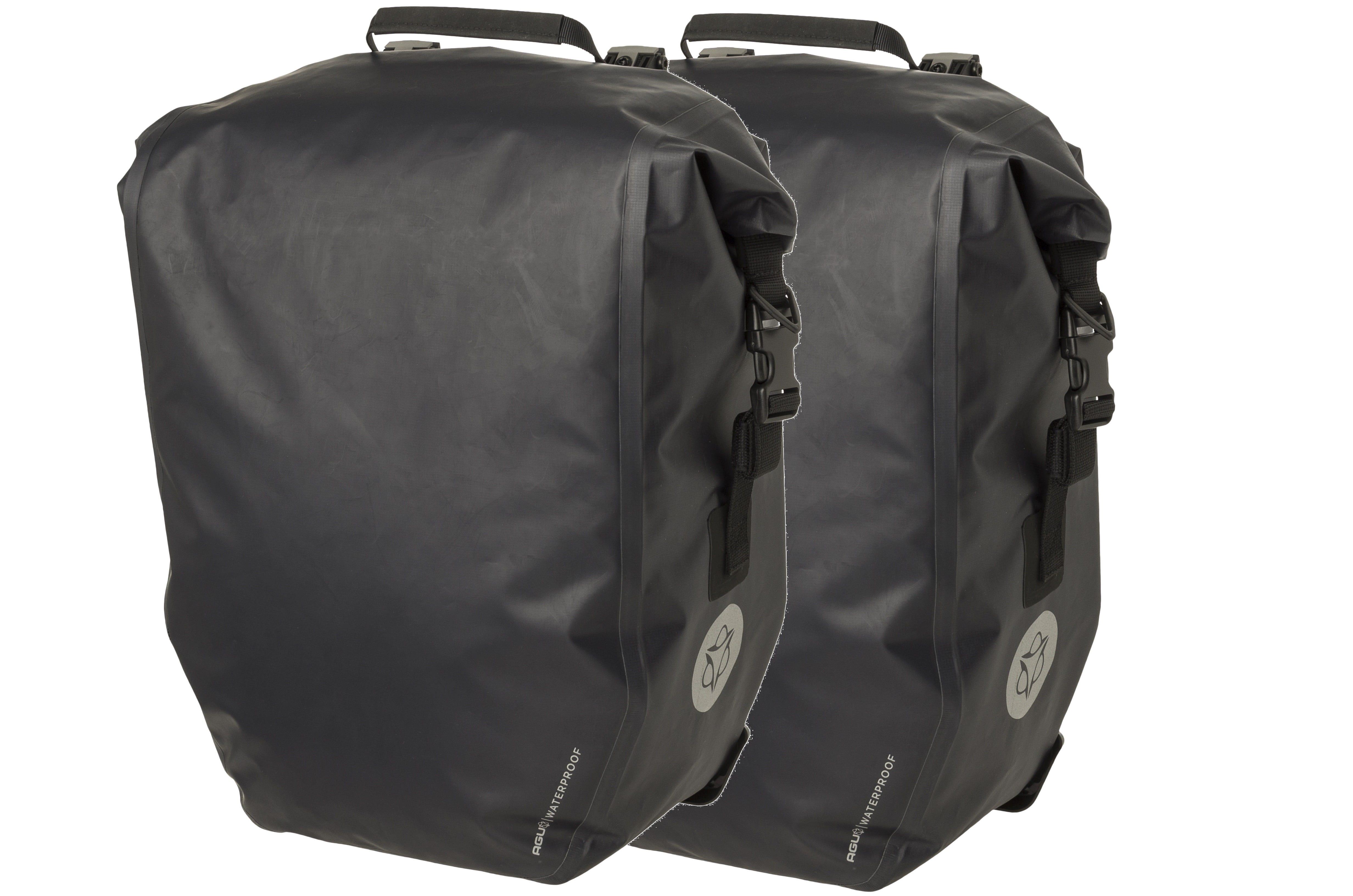 Set Lightweight Single Bike Bag Shelter Click'nGo Large Black