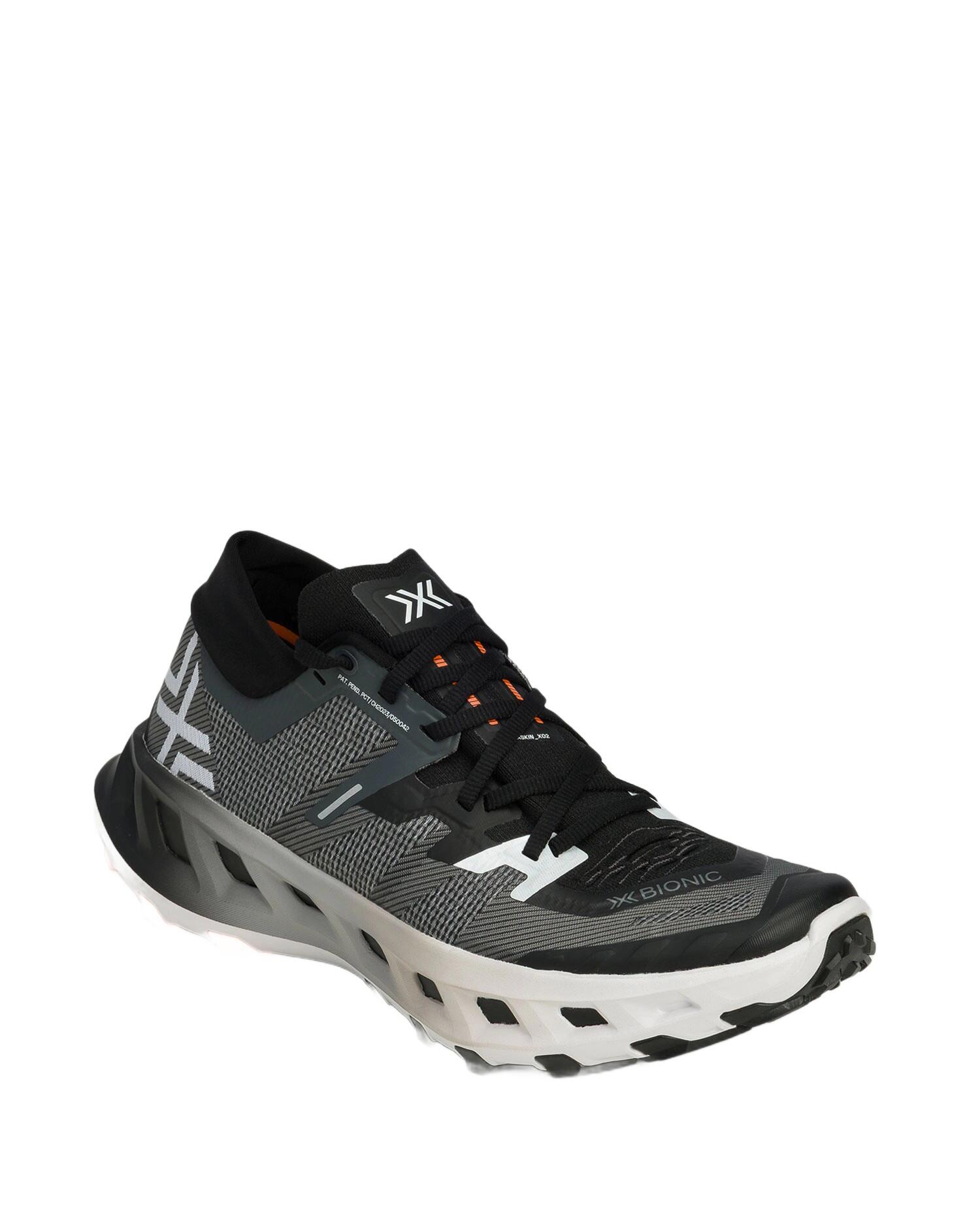 Buty biegowe trailowe unisex X-Bionic Terraskin X02 czarno-białe