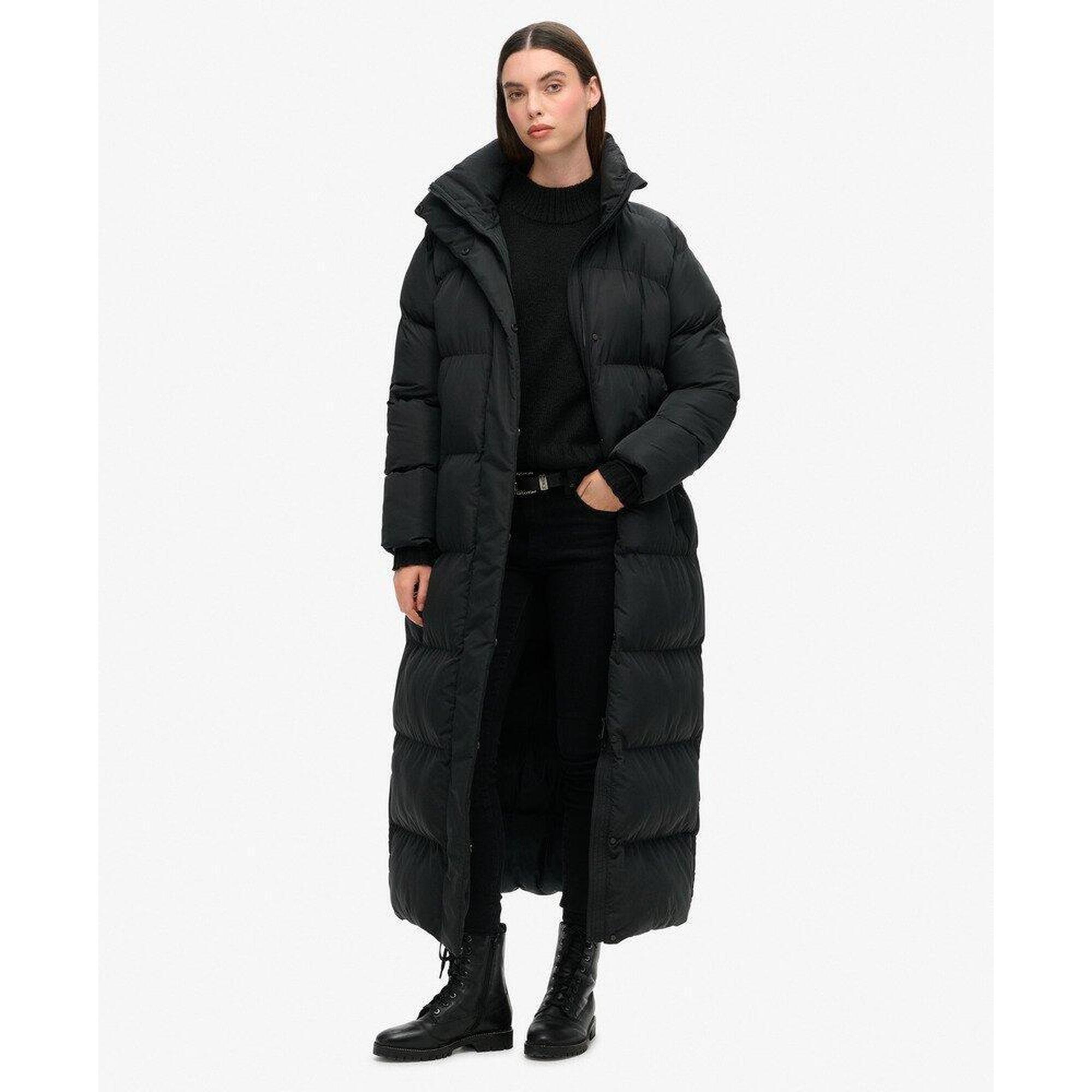 Długa pikowana kurtka Maxi od SUPERDRY