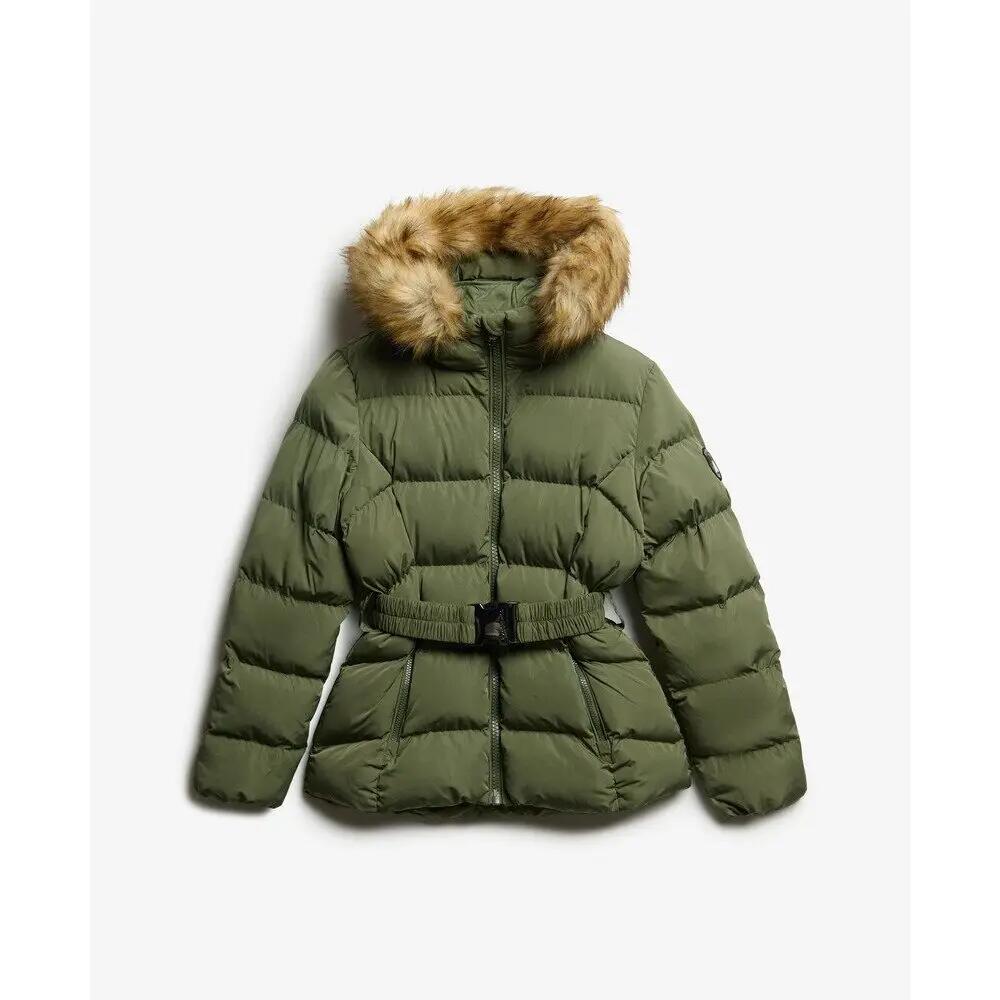 Damska kurtka puchowa Superdry Fuji Belted