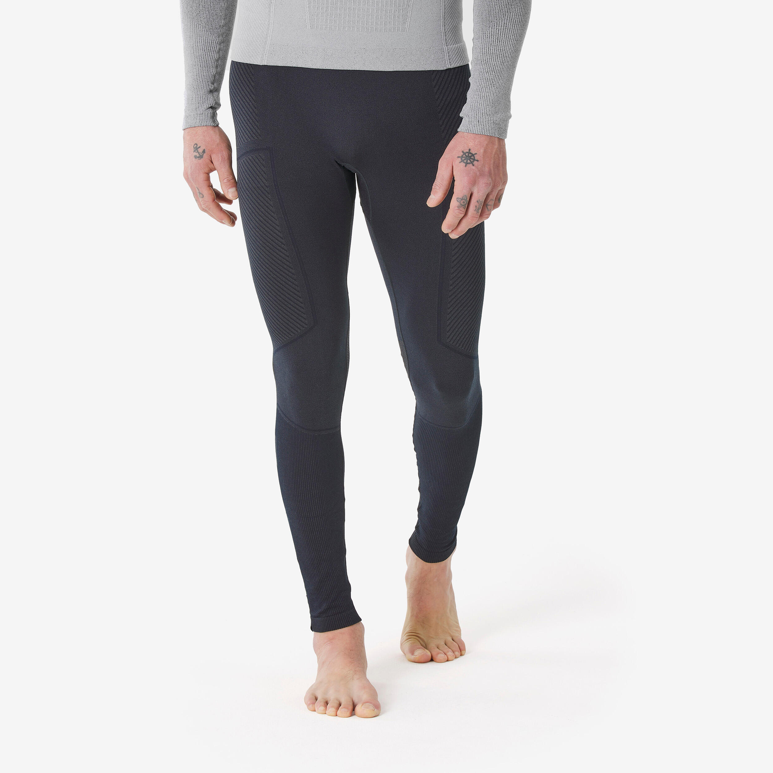 Legginsy termoaktywne narciarskie męskie Quechua BL 900 tech