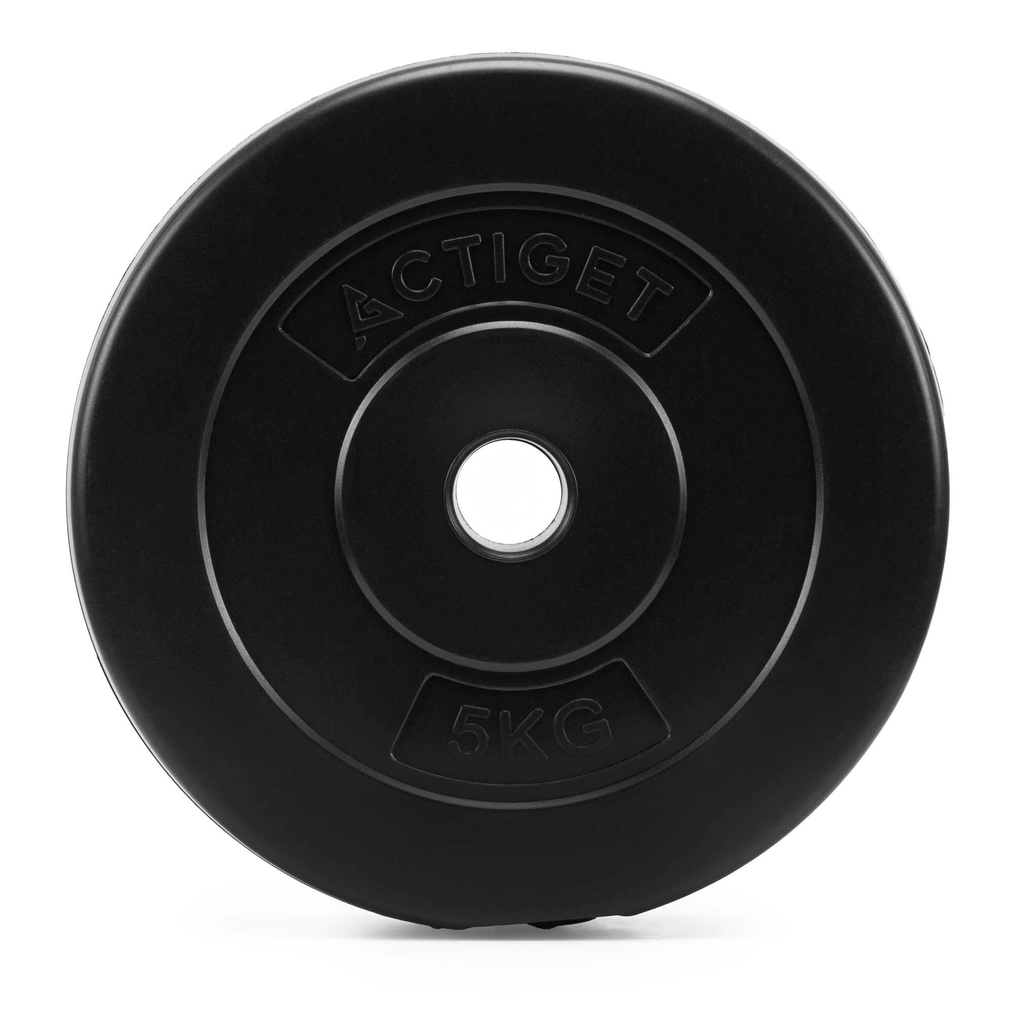 Obciążenie Actiget 5 kg talerz kompozytowy do sztangi 31 mm do hantli