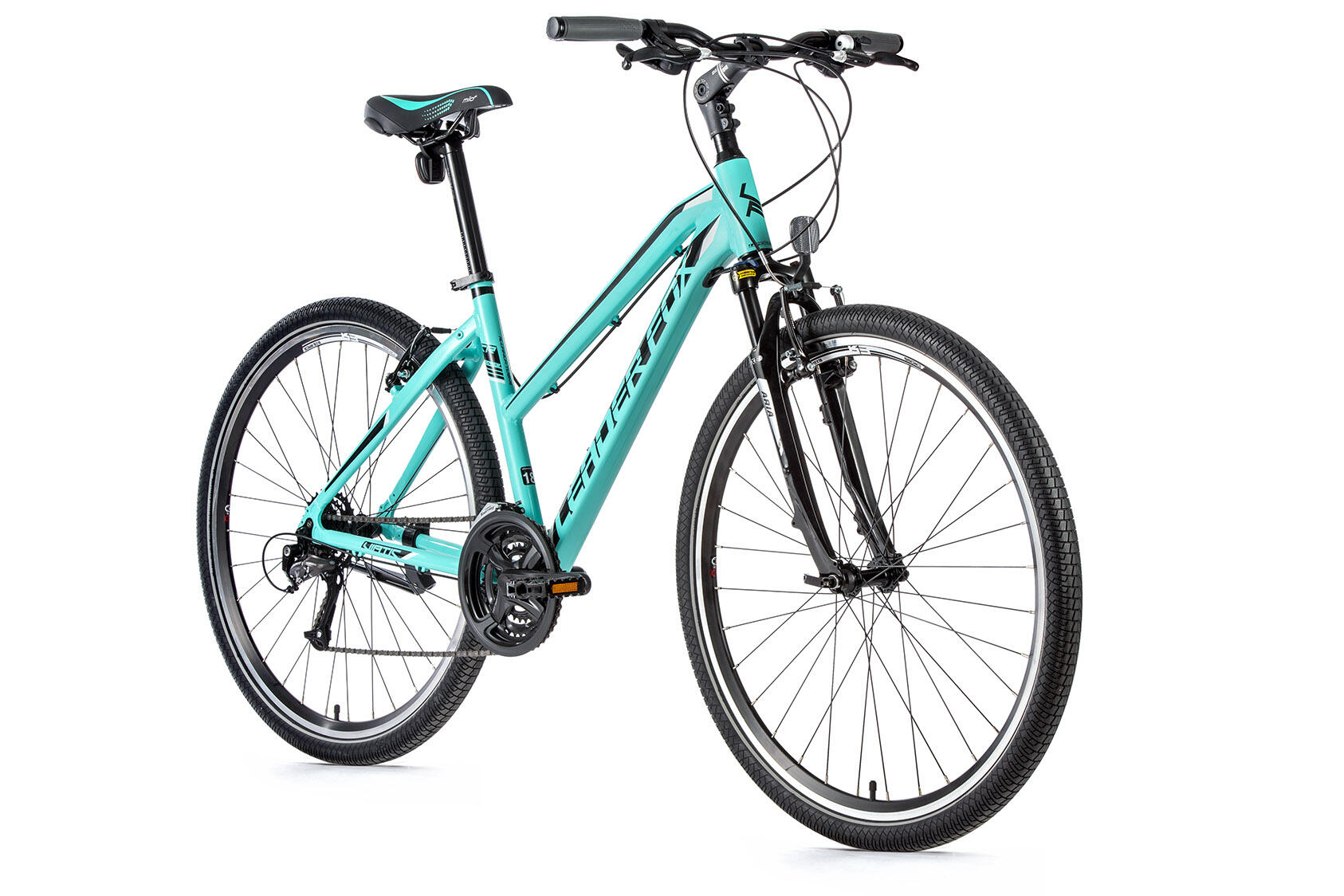 Rower crossowy damski Leader-Fox Cross Viatic Lady 18