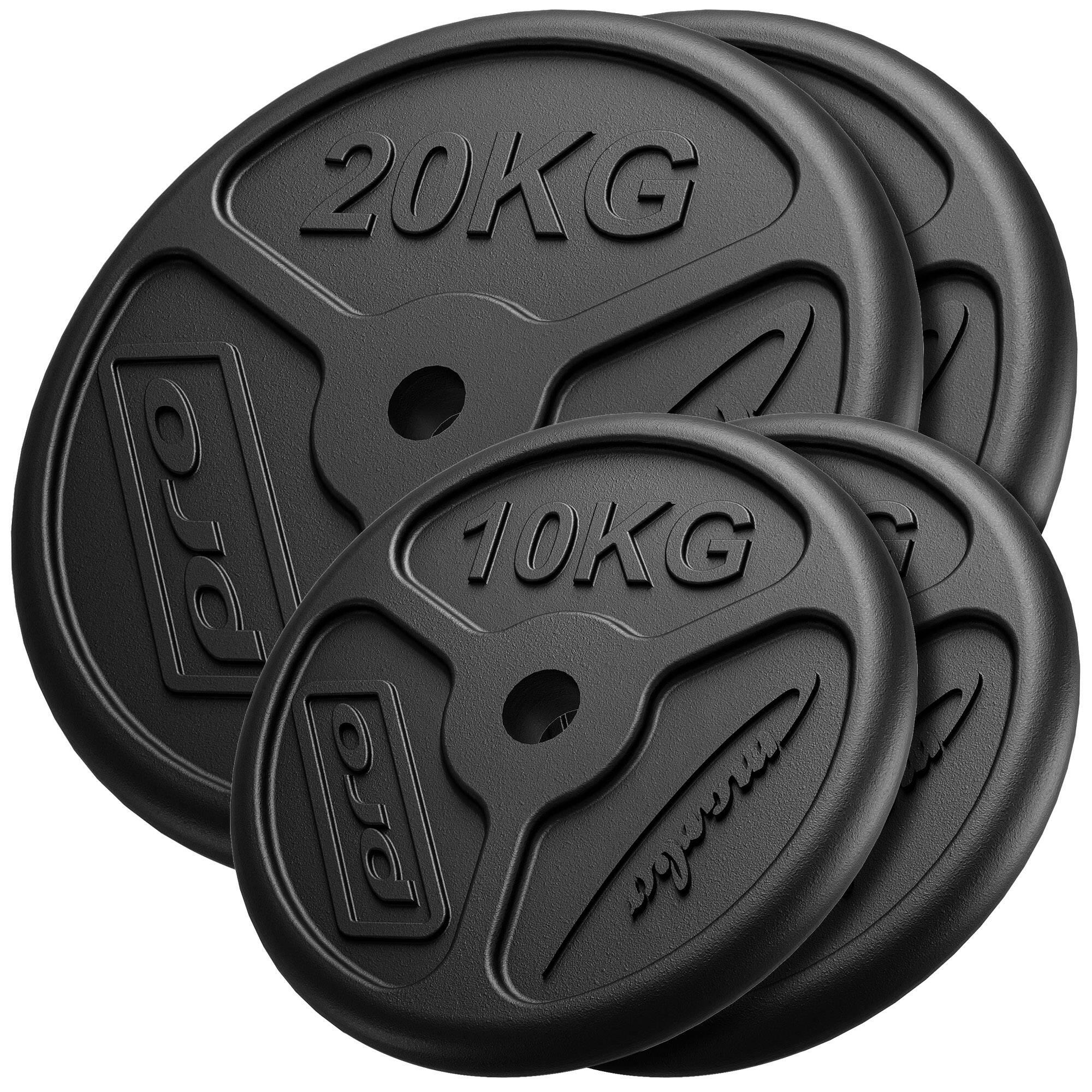 Zestaw obciążeń żeliwnych slim 60kg Marbo Sport