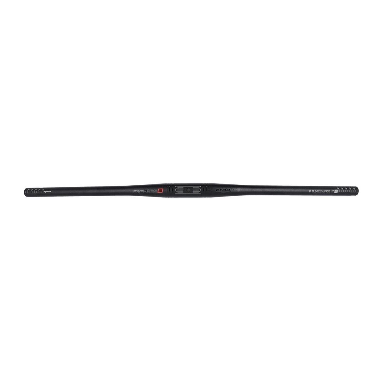 Kierownica Płaska Kierownica 31,8X780 Mm - Czarna