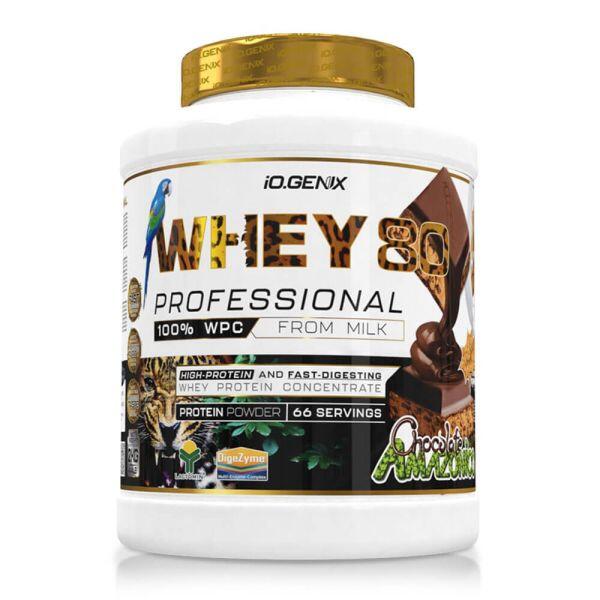 Serwatka 80 Professional - 2 kg czekolady amazońskiej IO.Genix