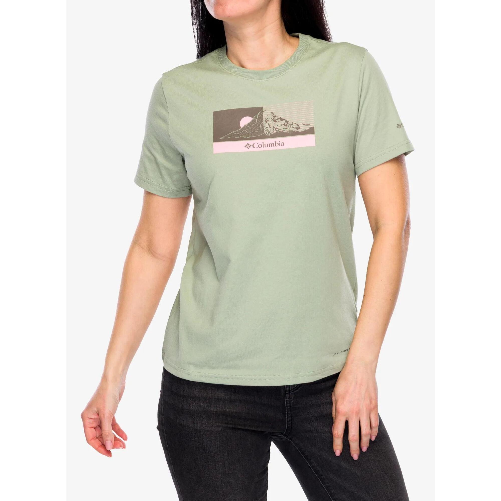 Koszulka z nadrukiem damska Columbia Delta Drift Graphic Short Sleeve