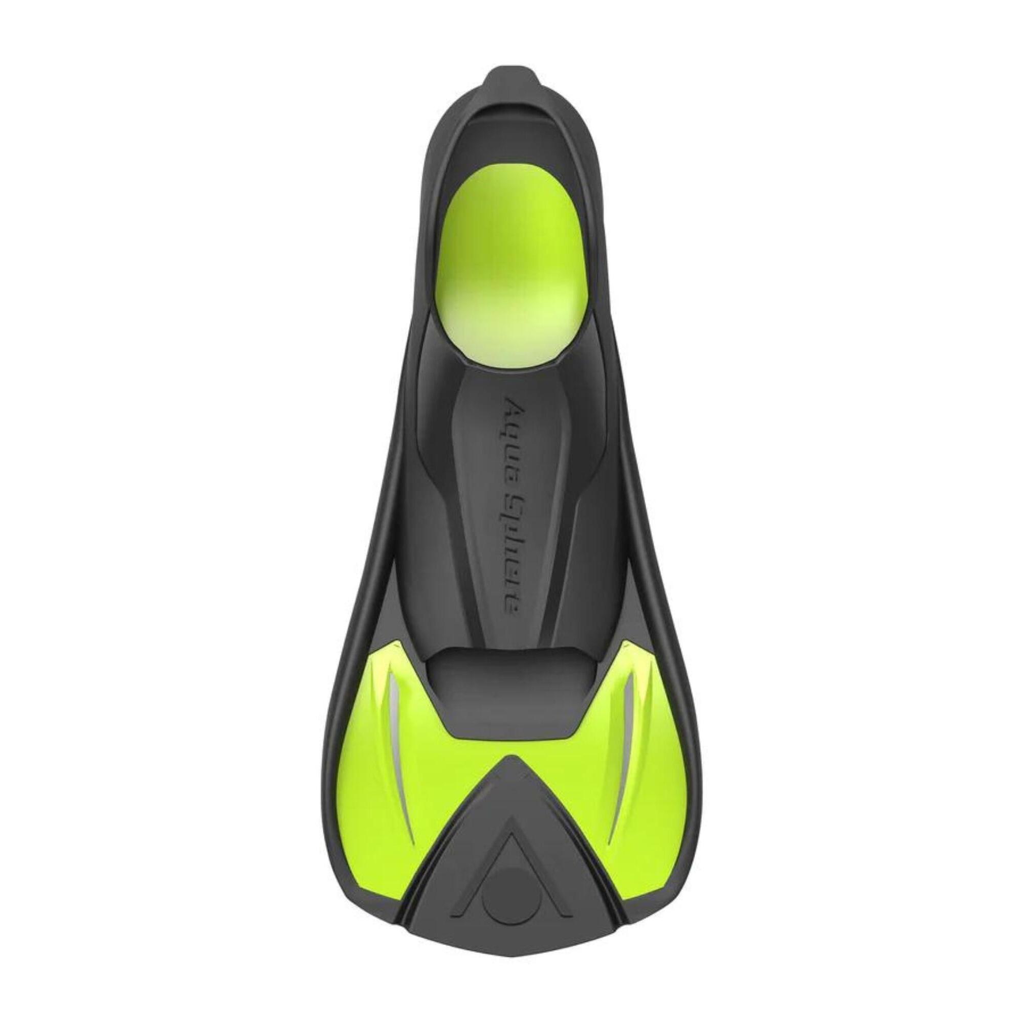 Aqua Sphere Microfin - Żółto-Czarny - Rozmiar Xxl