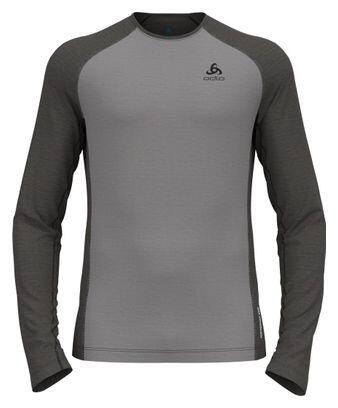 Bluza termiczna męska Odlo Natural Performance PW 150 BL Top Crew Neck LS