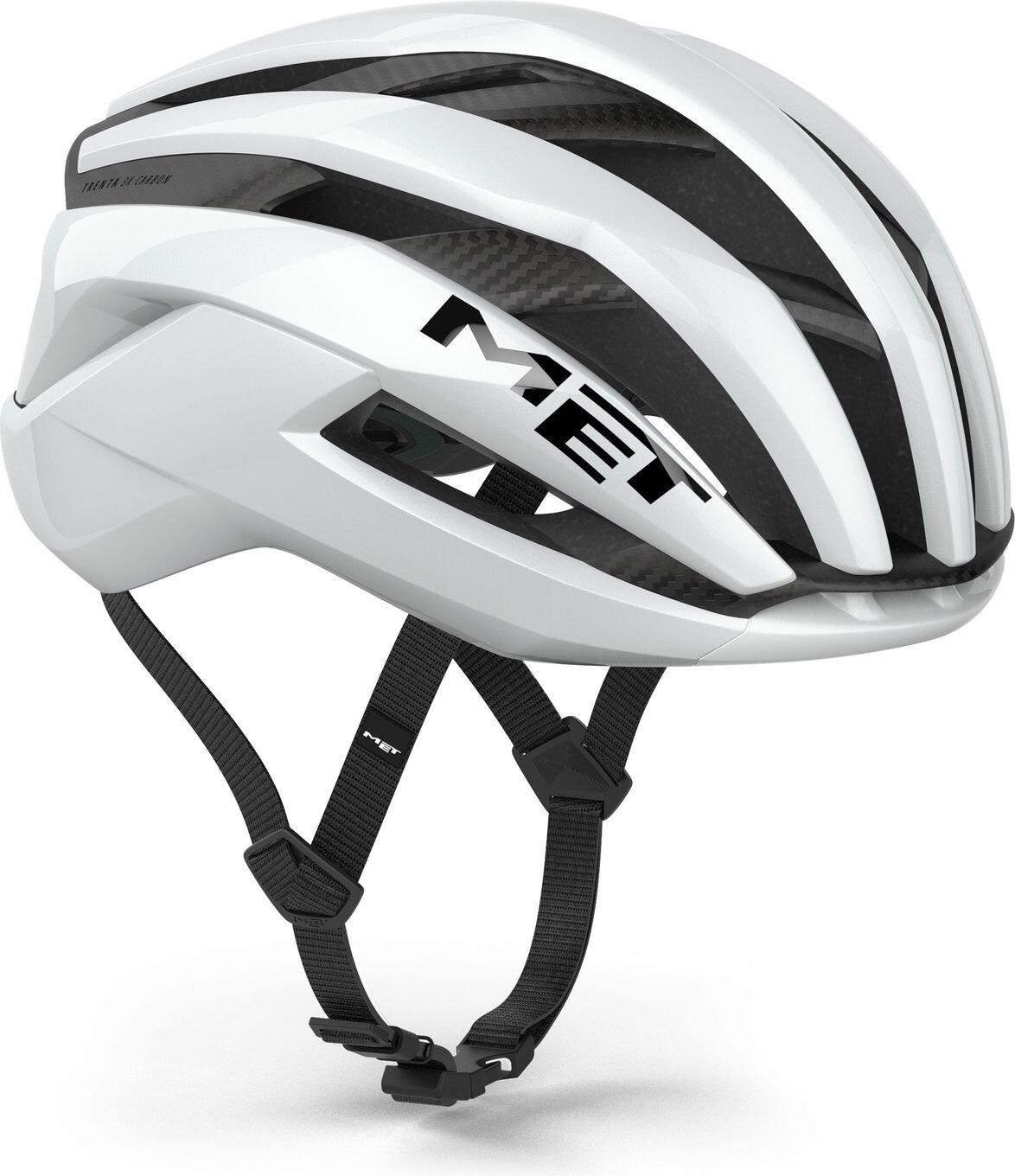 Kask do rowerów szosowych dla dorosłych Met Trenta 3K Włókno węglowe