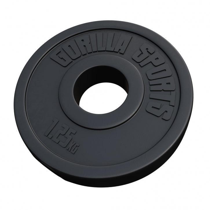 Obciążenie bitumiczne (1,25- 15 kg) 50/51 mm - talerz winylowy Gorilla Sports