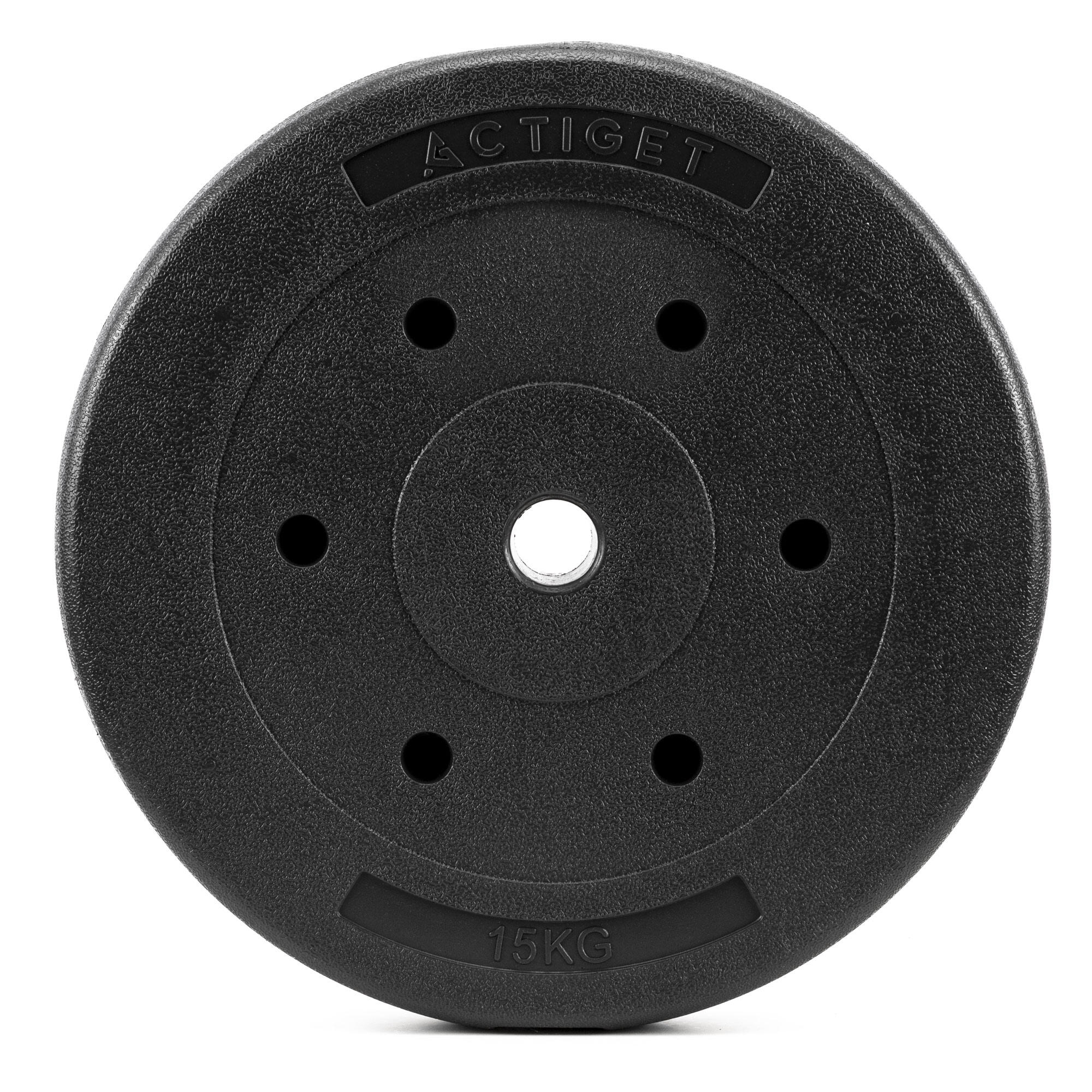 Obciążenie bitumiczne Actiget 15 kg talerz kompozytowy do sztangi 29 mm