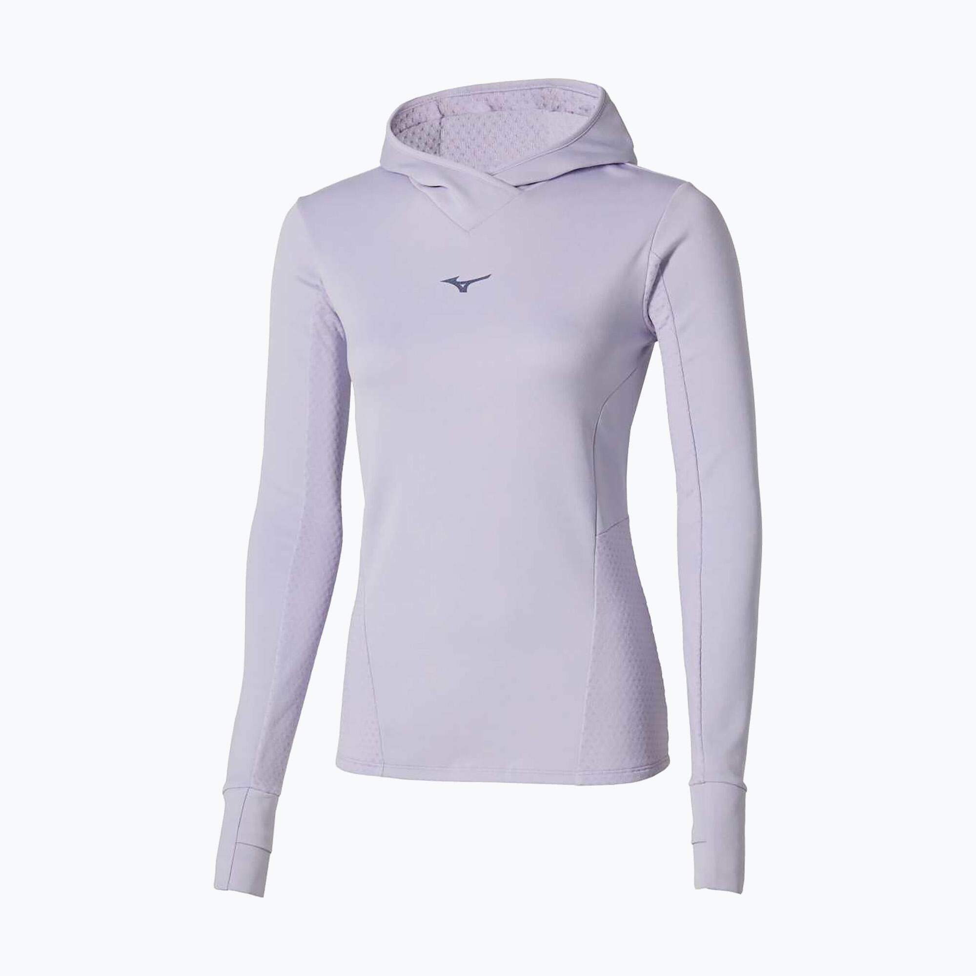 Bluza do biegania damska Mizuno Active Warm Hooded