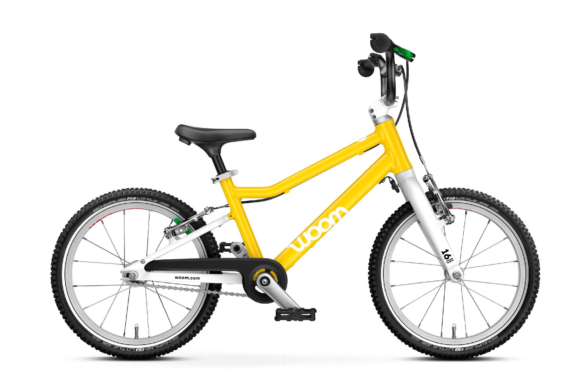 Rower dziecięcy woom GO 3 vibrant yellow