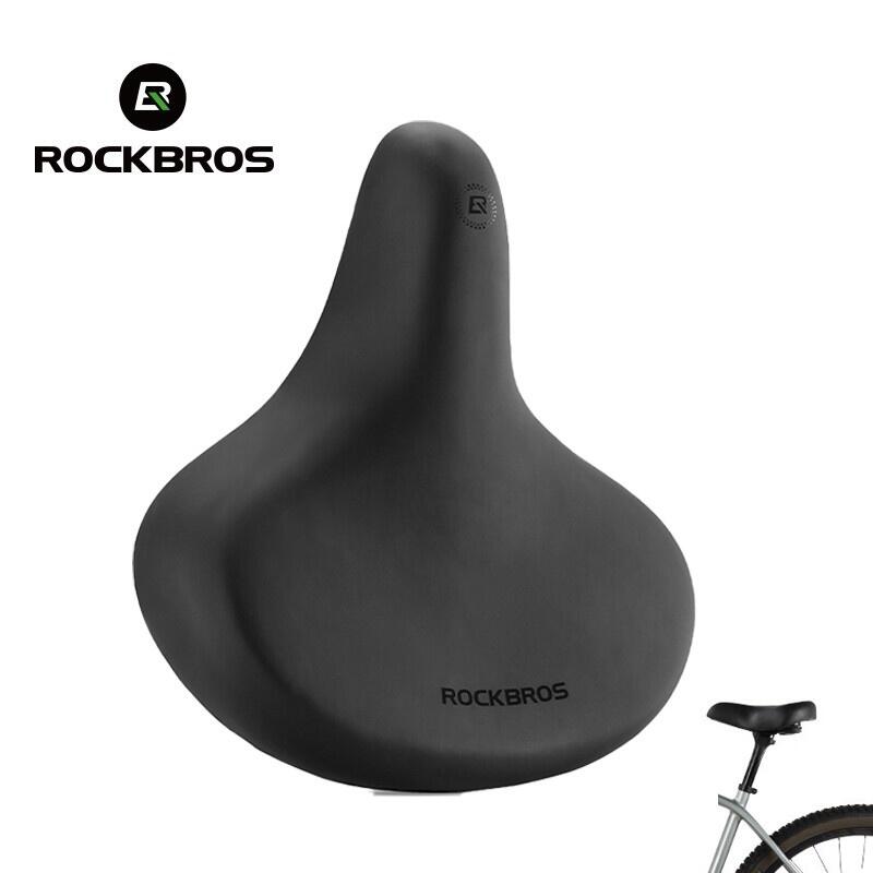 Szerokie, amortyzujące siodełko rowerowe ROCKBROS