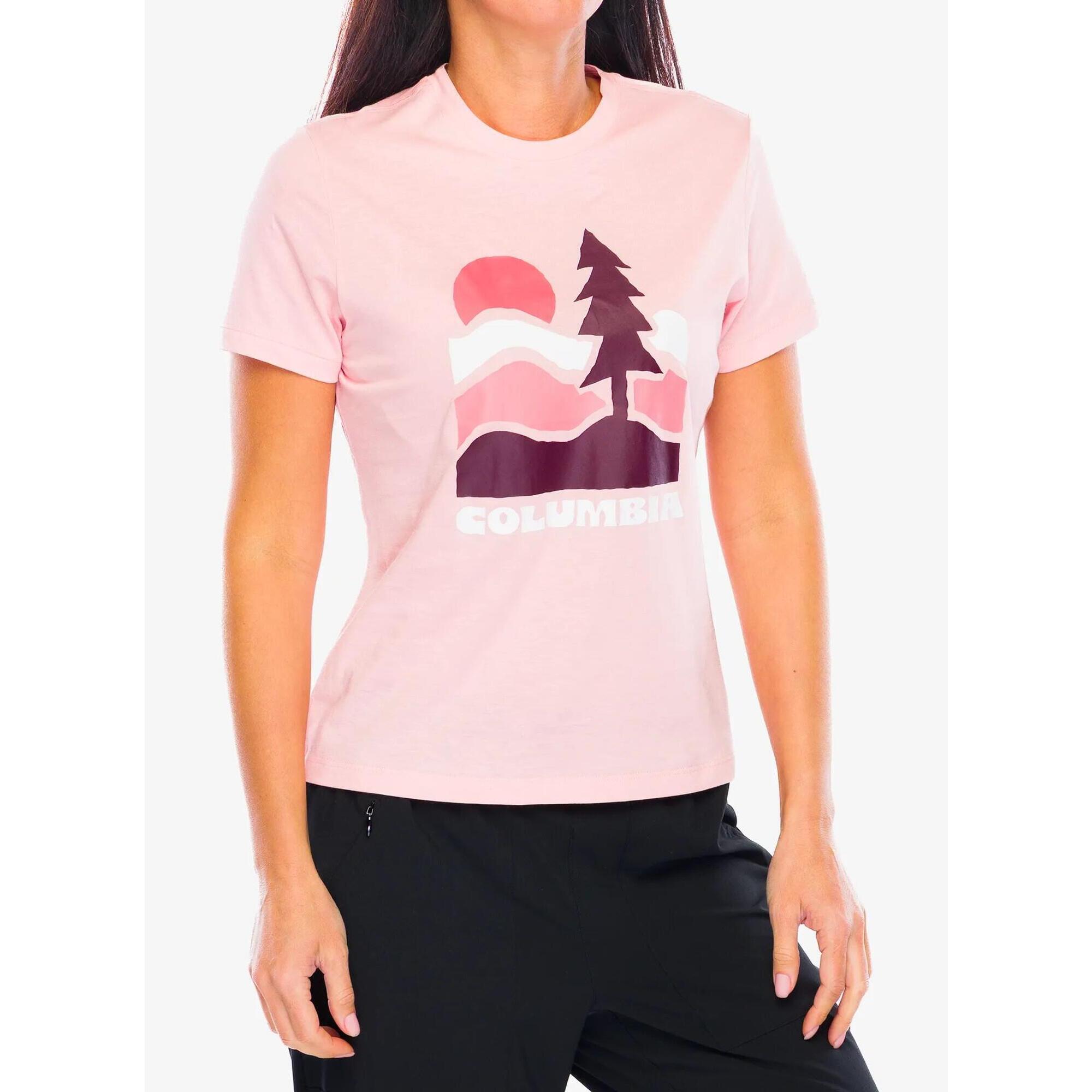Koszulka damska Columbia Ruby Springs Graphic Fitted