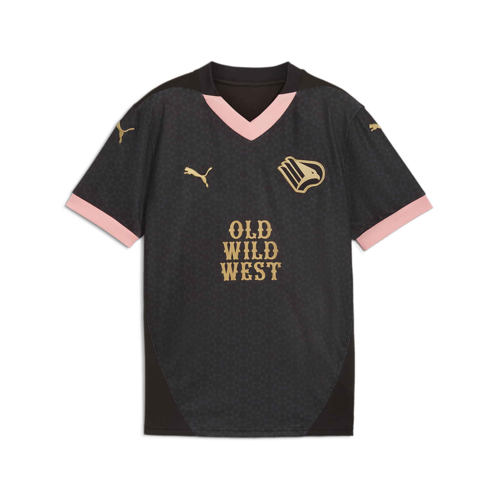 Młodzieżowa koszulka wyjazdowa Palermo F.C. 24/25 PUMA Black Gold