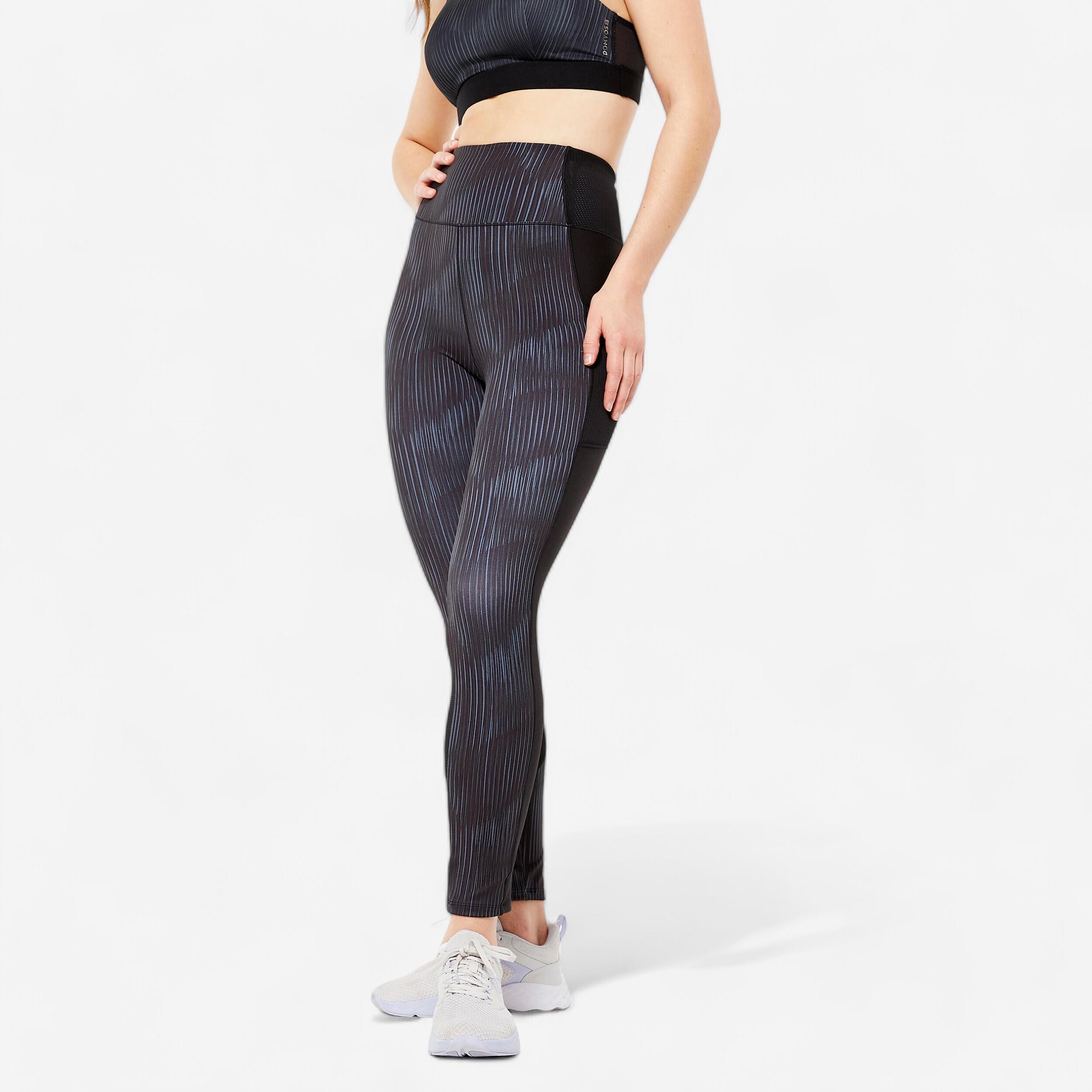 Legginsy fitness damskie Domyos