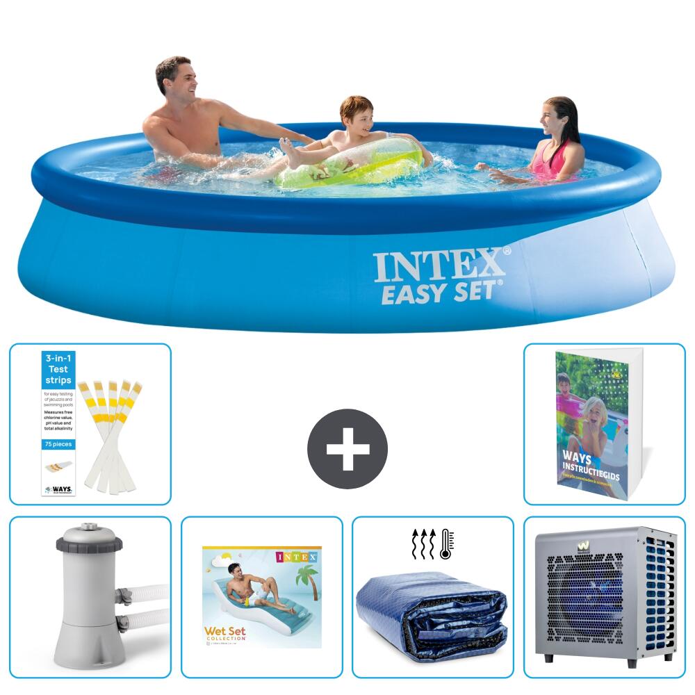 INTEX Basen Easy Set Okrągły - 366x76 cm - 7-częściowy S286