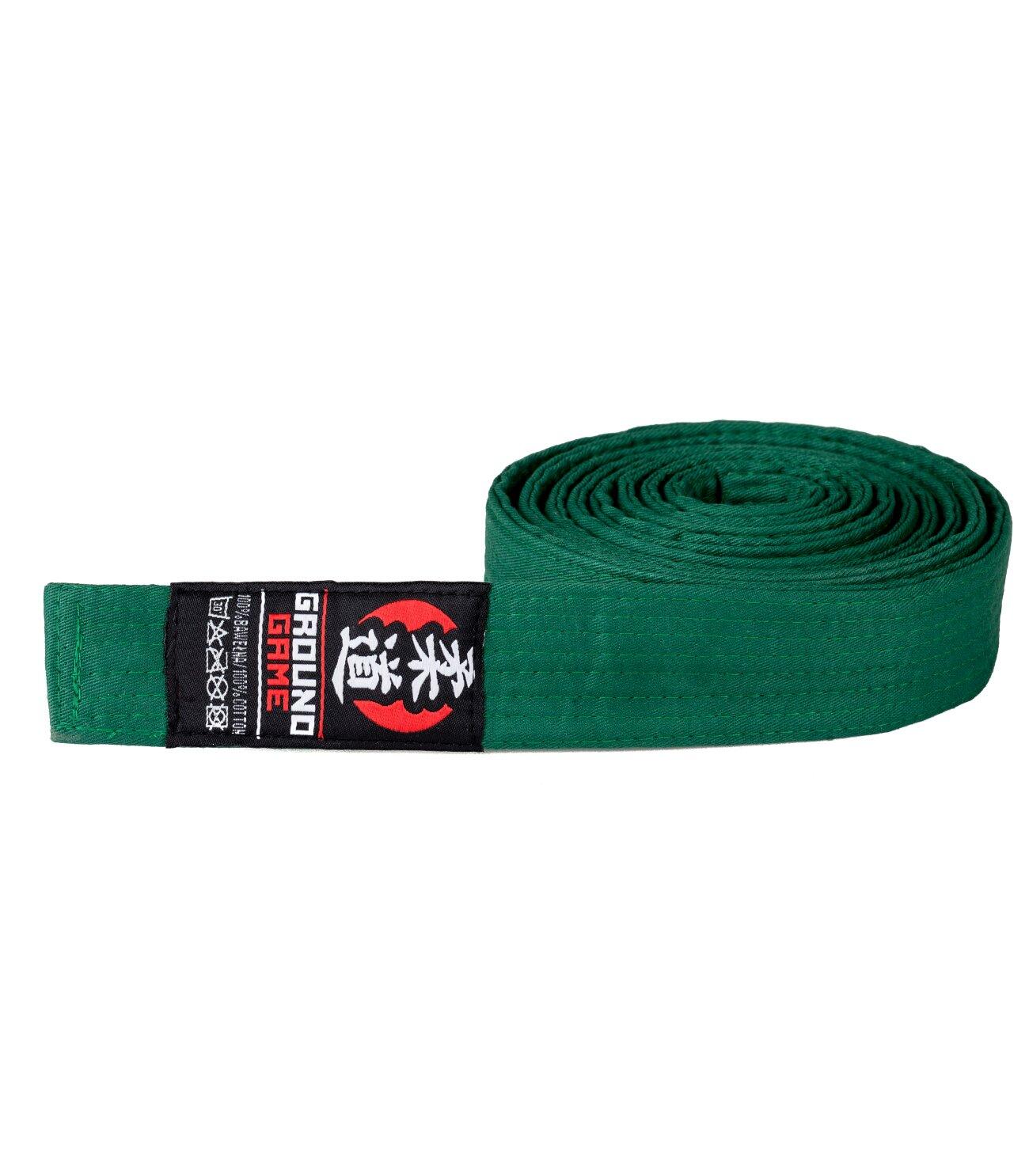 Pas do Judo marki Ground Game zielony