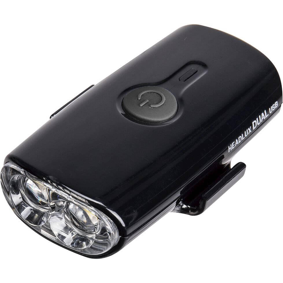 Kask Led Headlux Dual Usb Czarny