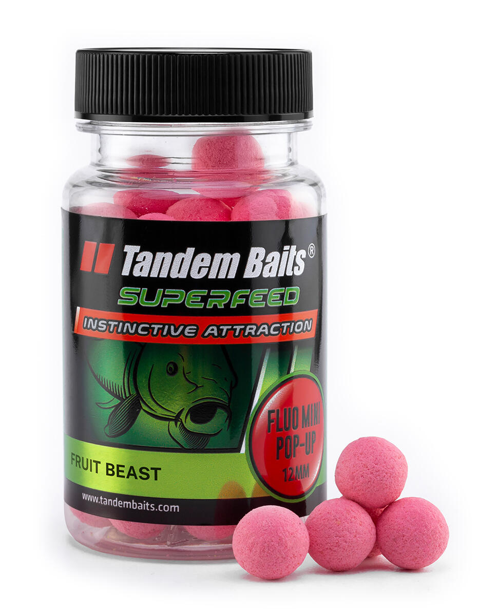 Mini kulki pływające SuperFeed Fluo Pop-Up 12mm/30g Fruit Beast