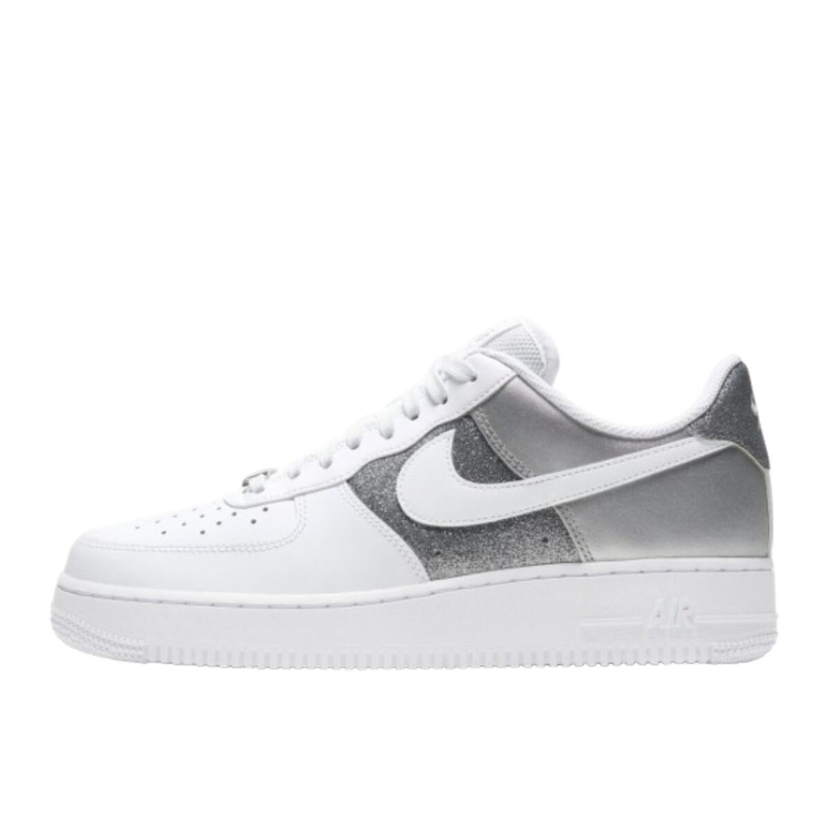 Buty do chodzenia dla dorosłych Nike Air Force 1 Low 07 White Metallic Silver