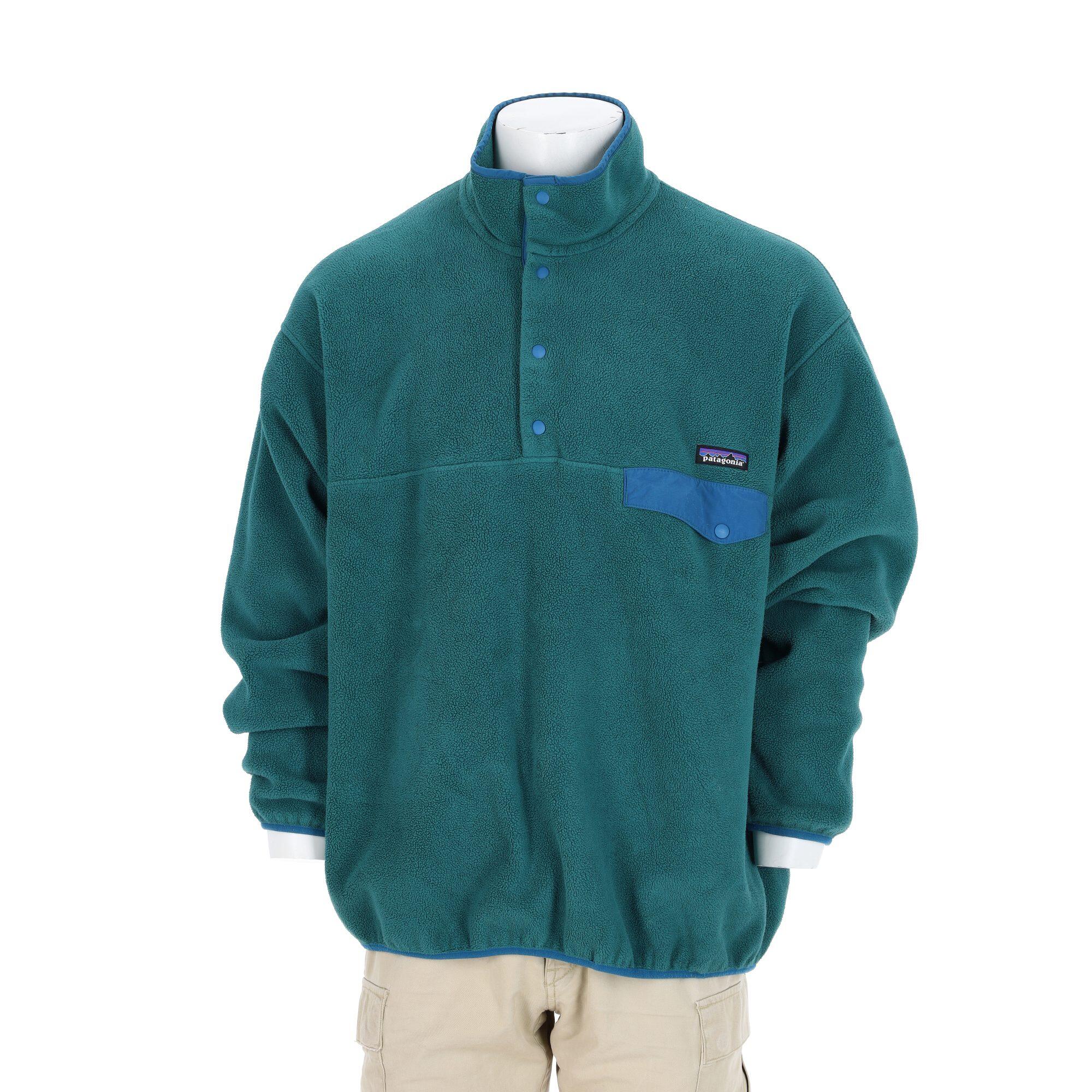 Patagonia sweter męski Synchilla Snap-T zielony