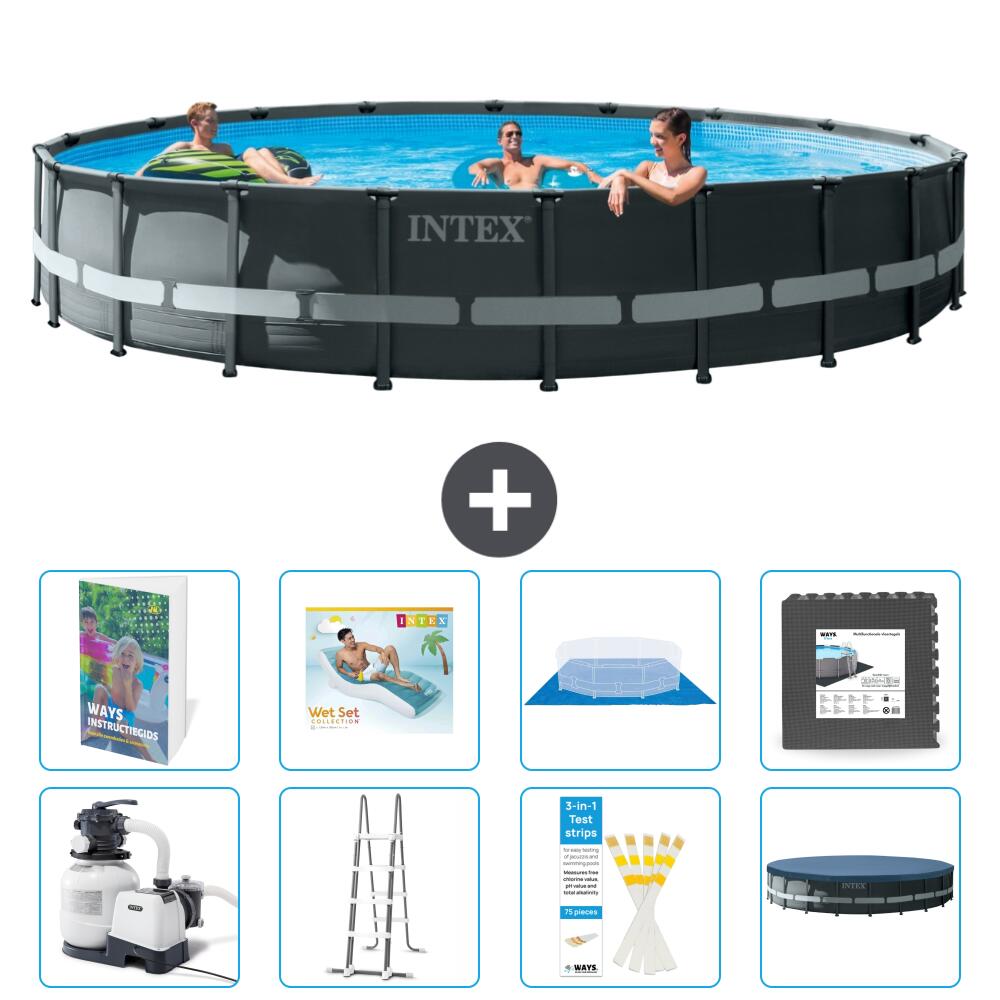 INTEX Basen Ultra XTR Okrągły - 610x122 cm - 9-częściowy S533