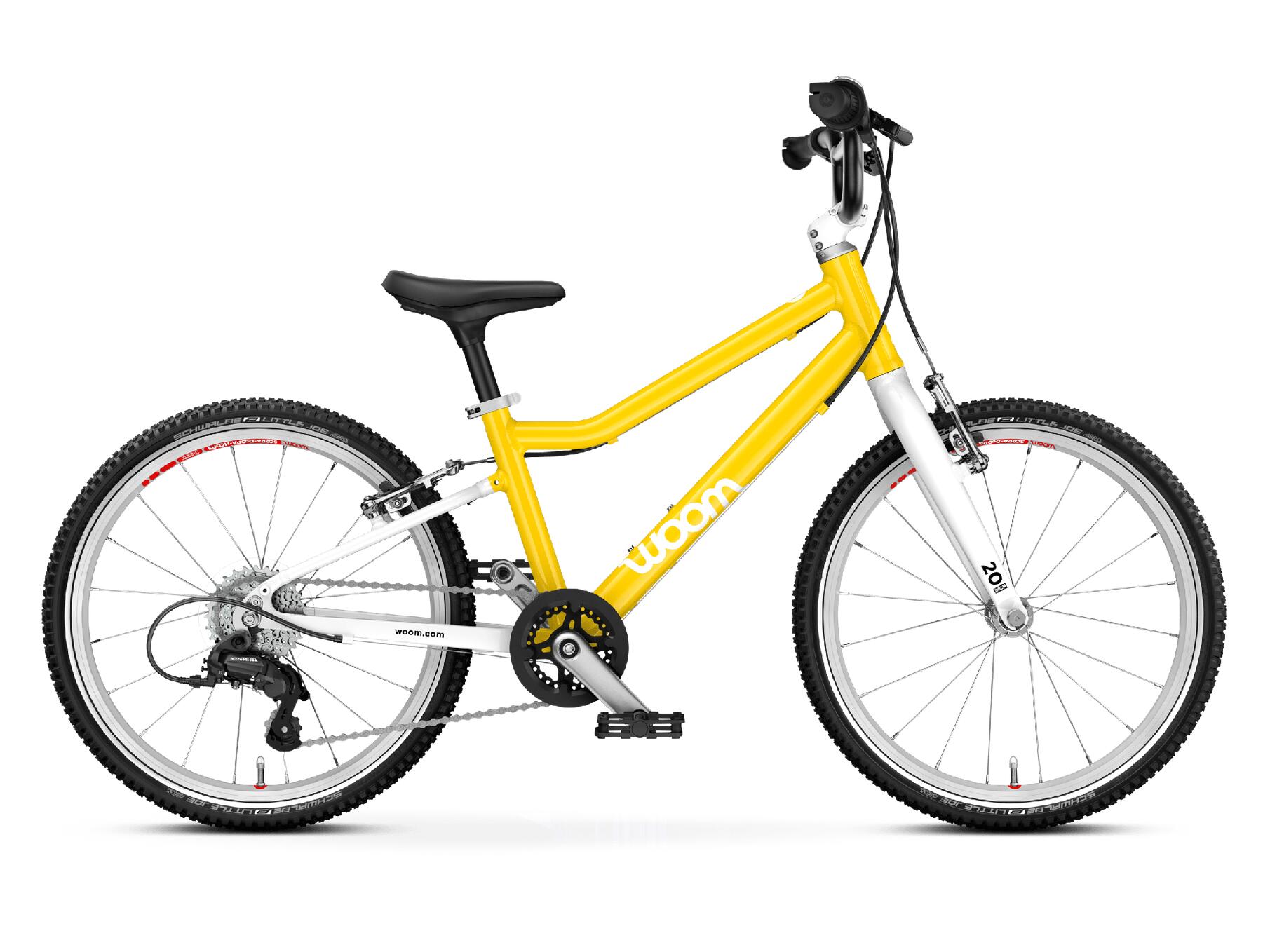 Rower dziecięcy woom GO 4 vibrant yellow
