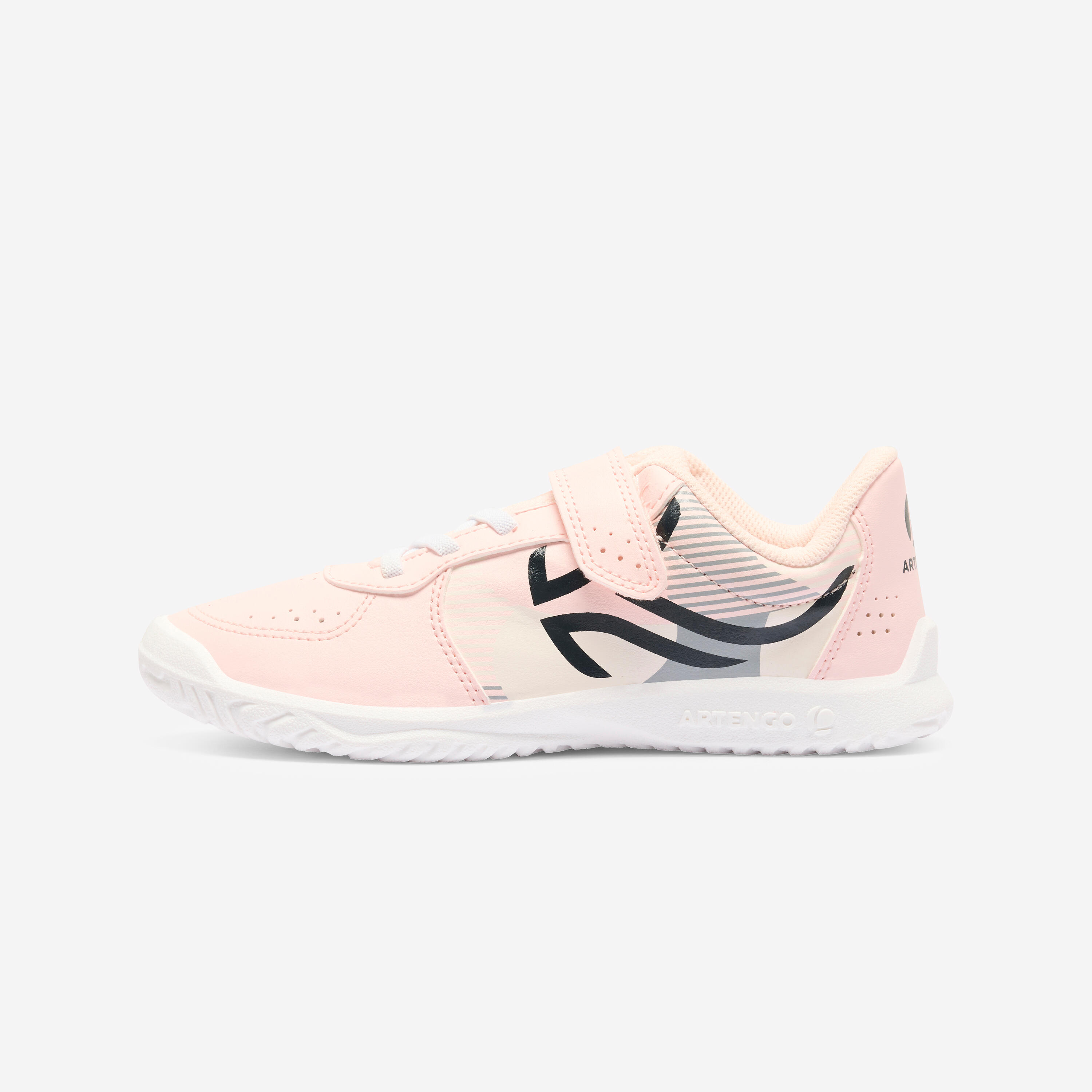 Buty tenisowe na rzepy dla dzieci TS130 wytrzymałe
