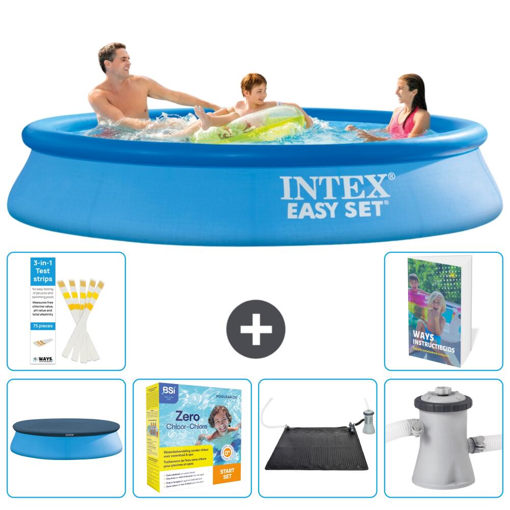 INTEX Basen Easy Set Okrągły - 305x61 cm - 7-częściowy S60