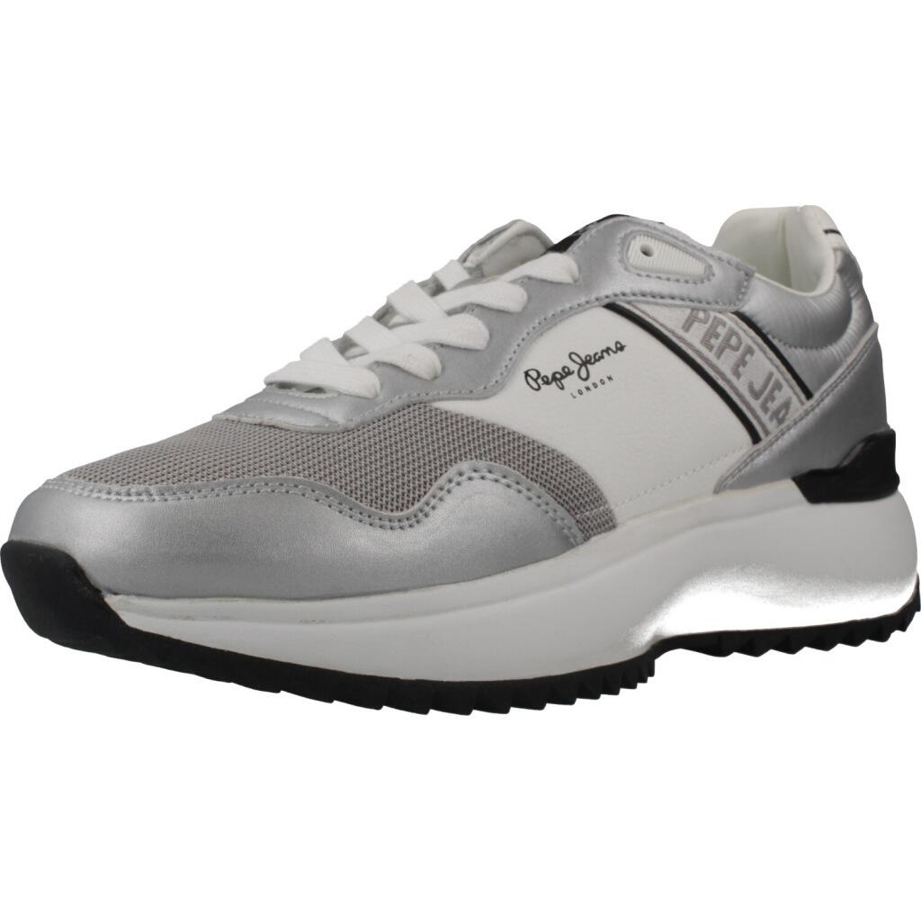 Buty PEPE JEANS KIMI MESH W Srebrny