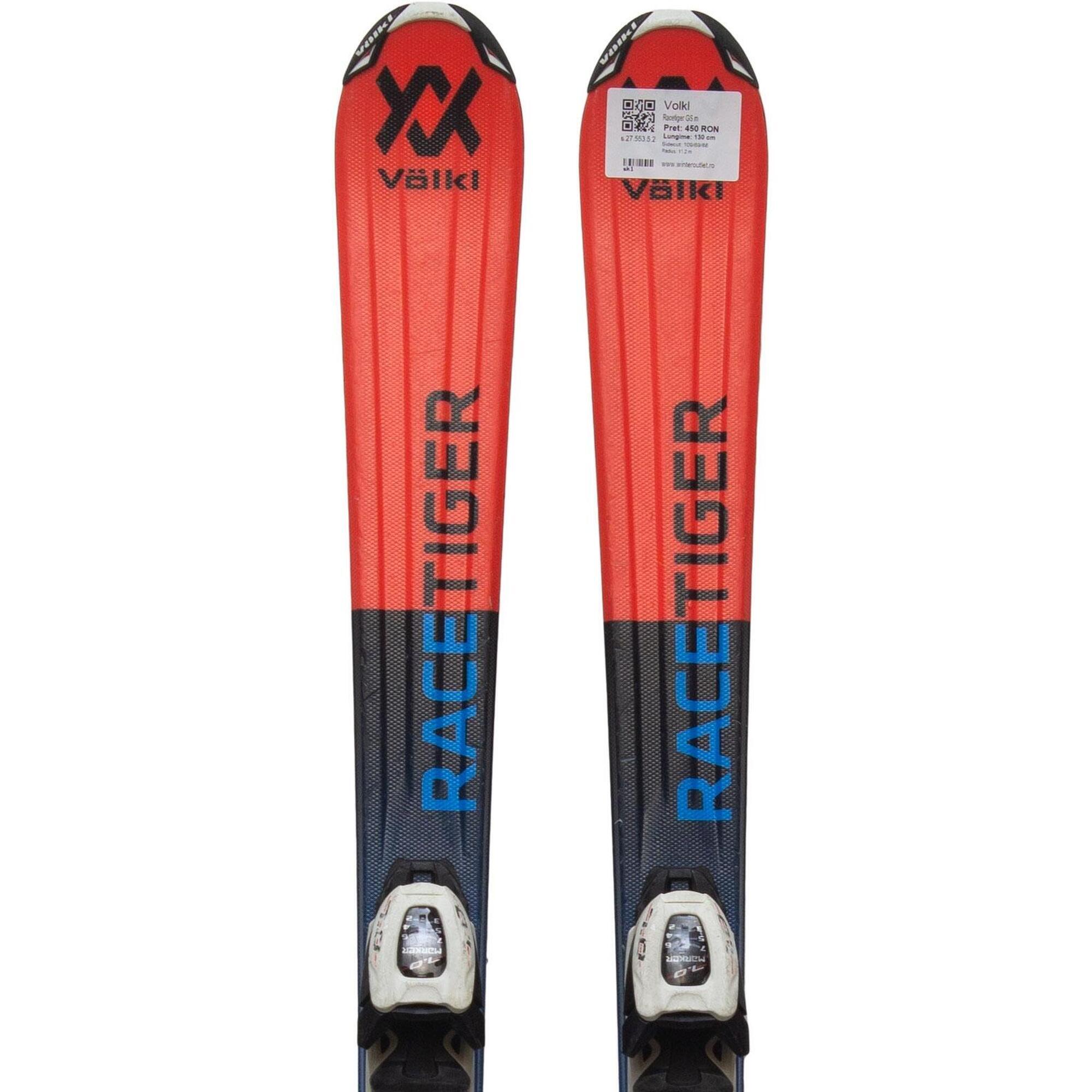 Second Life- Narty VOLKL Racetiger GS 130 cm - Stan bardzo dobry