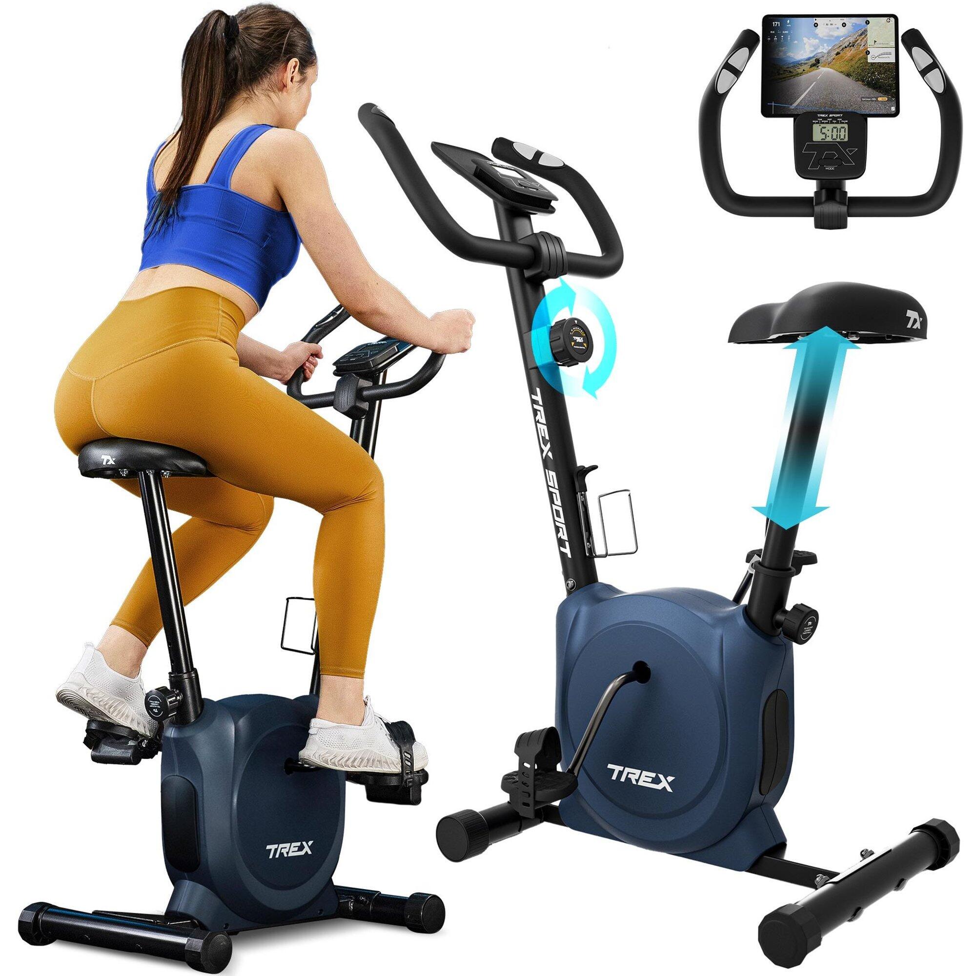 Rowerek stacjonarny indoor cycling Trex Sport RIZE TX-350MB magnetyczny navy