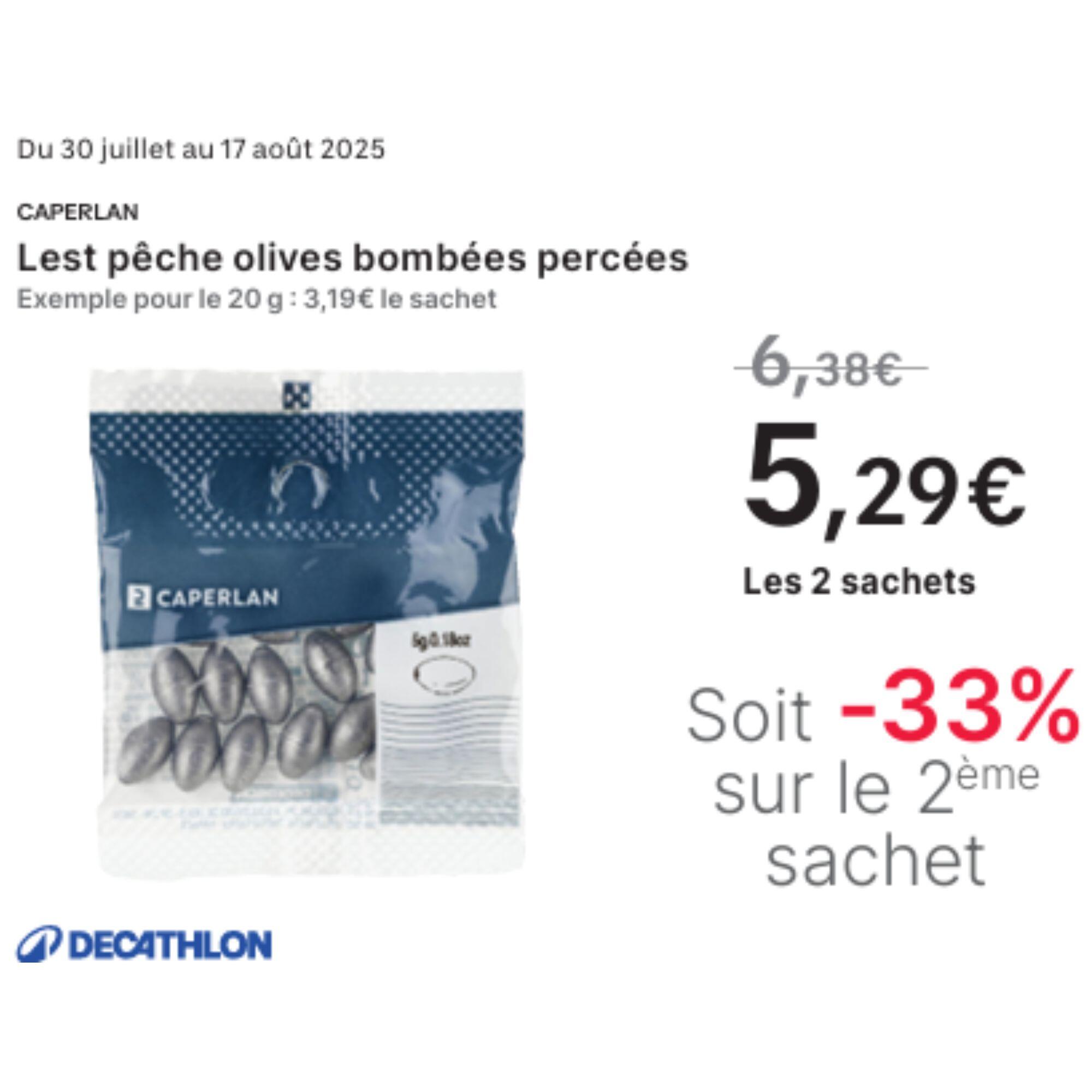 Ciężarki oliwkowe z dziurką