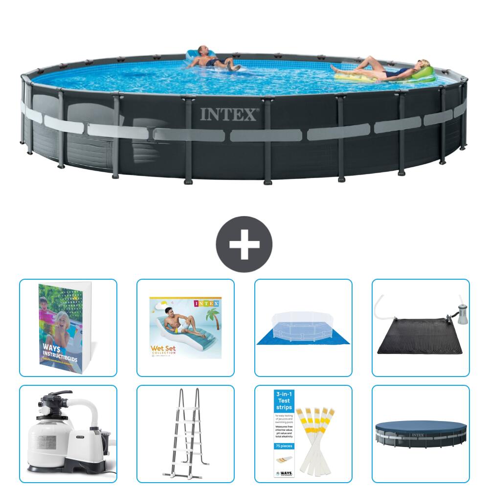 INTEX Basen Ultra XTR Okrągły - 732x132 cm - 9-częściowy S567