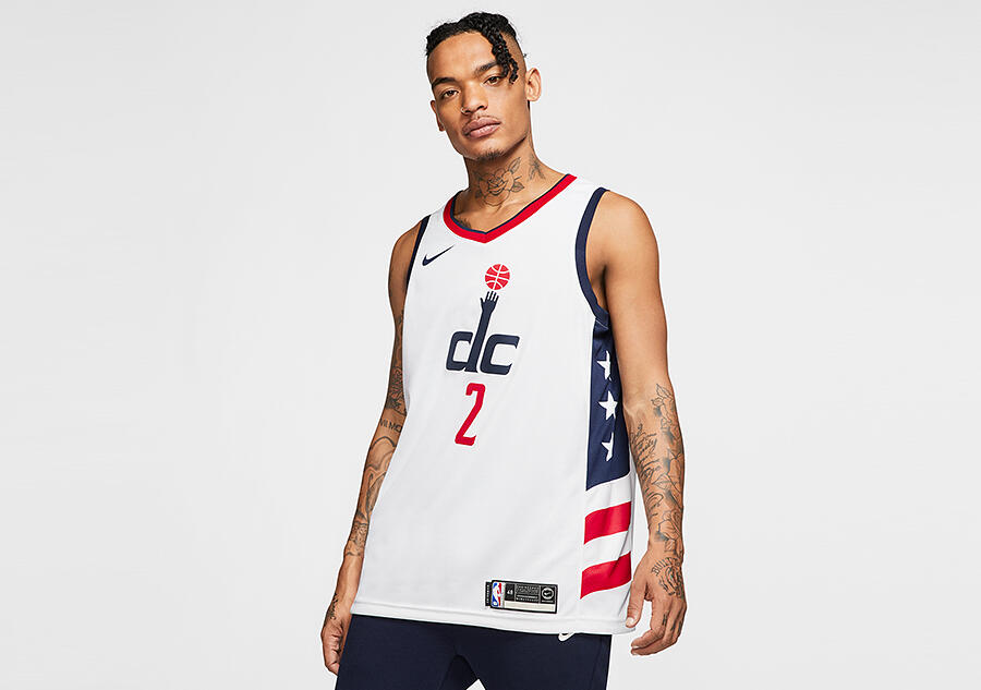Koszulka męska nike nba washington wizards john wall city edition swingman