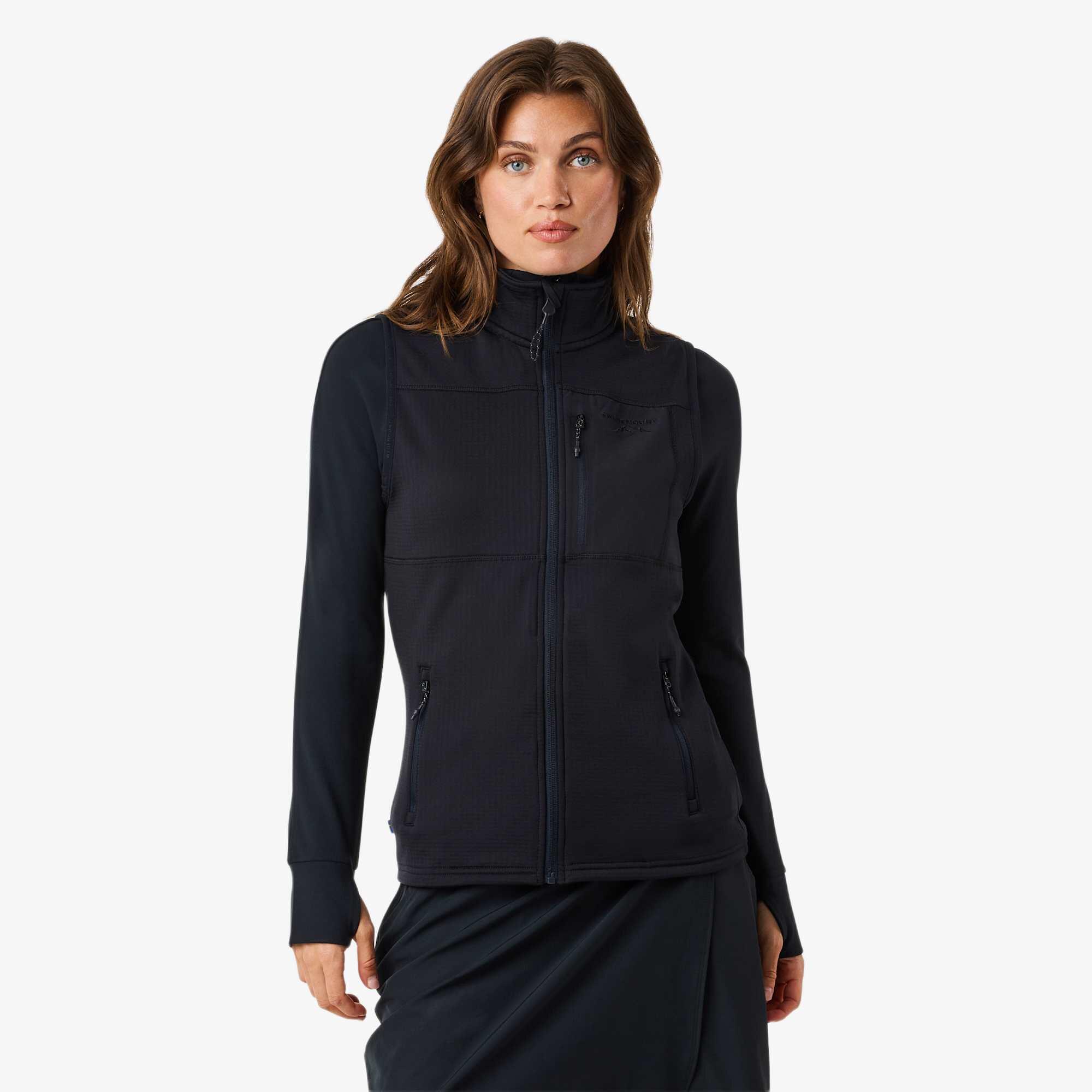Kamizelka Outdoor Wędrówki Kobieta Trondheim Oddychający