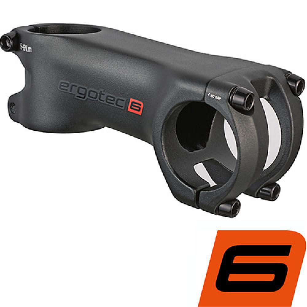 Ergotec mostek Hake Ahead 31 8 mm 80 mm -8° aluminium czarny