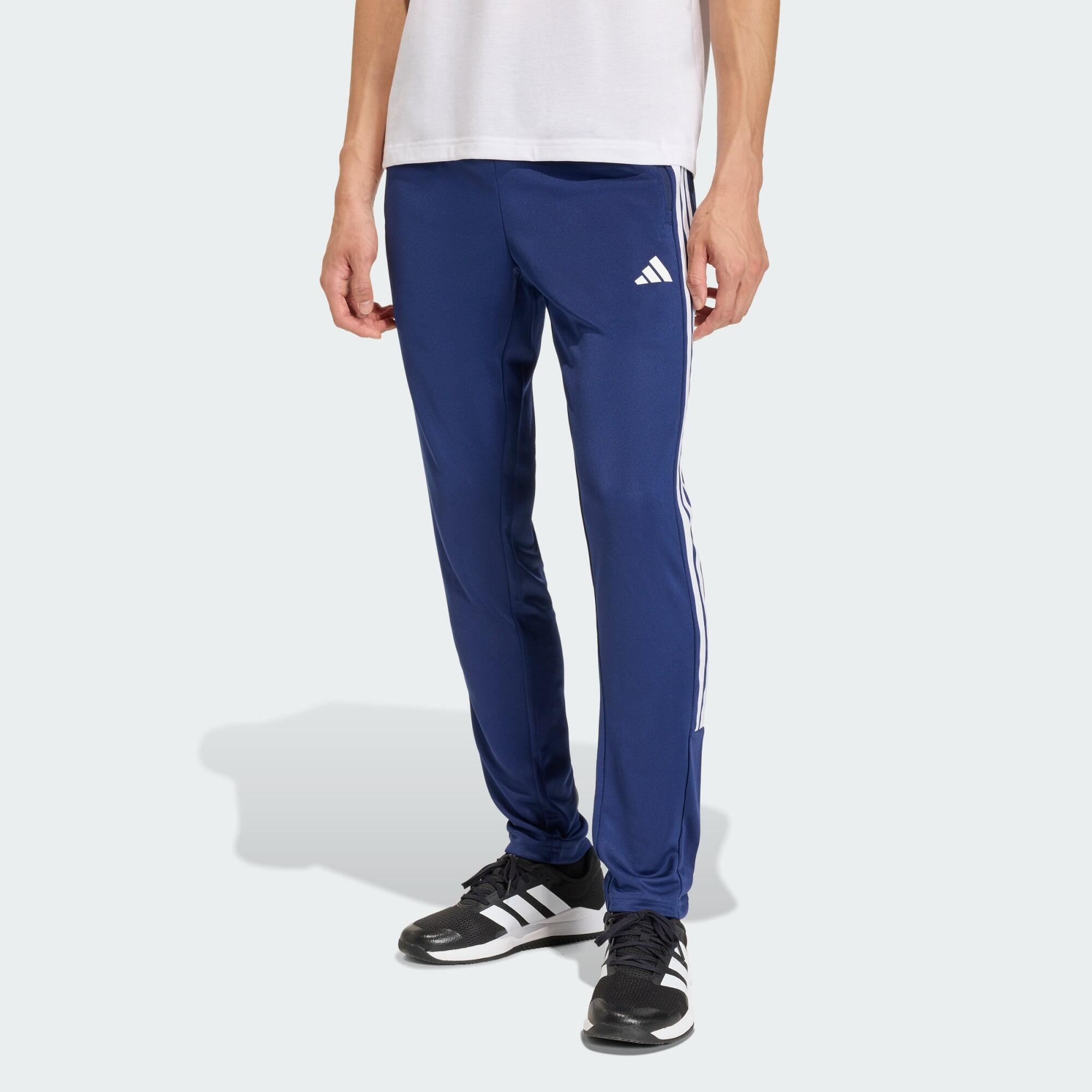 Spodnie WORKOUT ESSENTIALS ALL-SET 3-STRIPES KNIT PANT