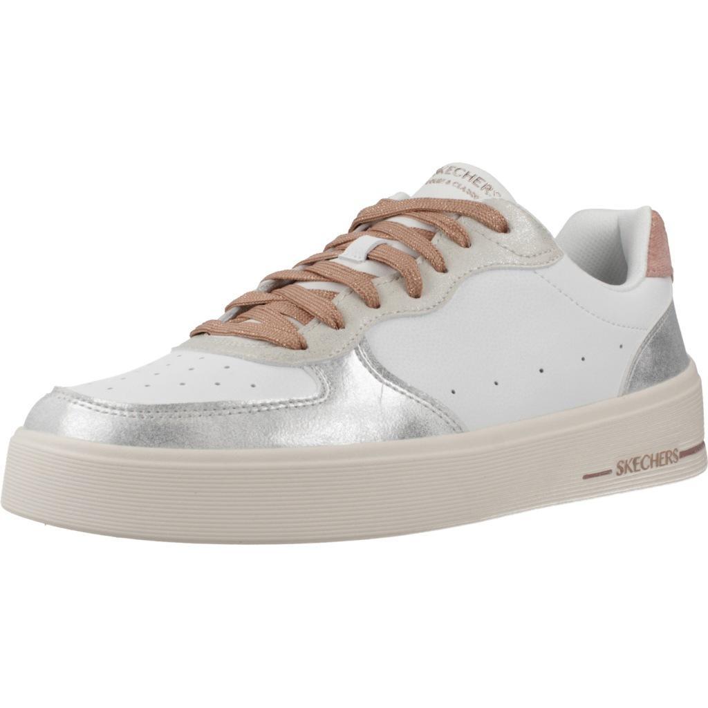 Buty SKECHERS HILAND - SOFT METALS Biały