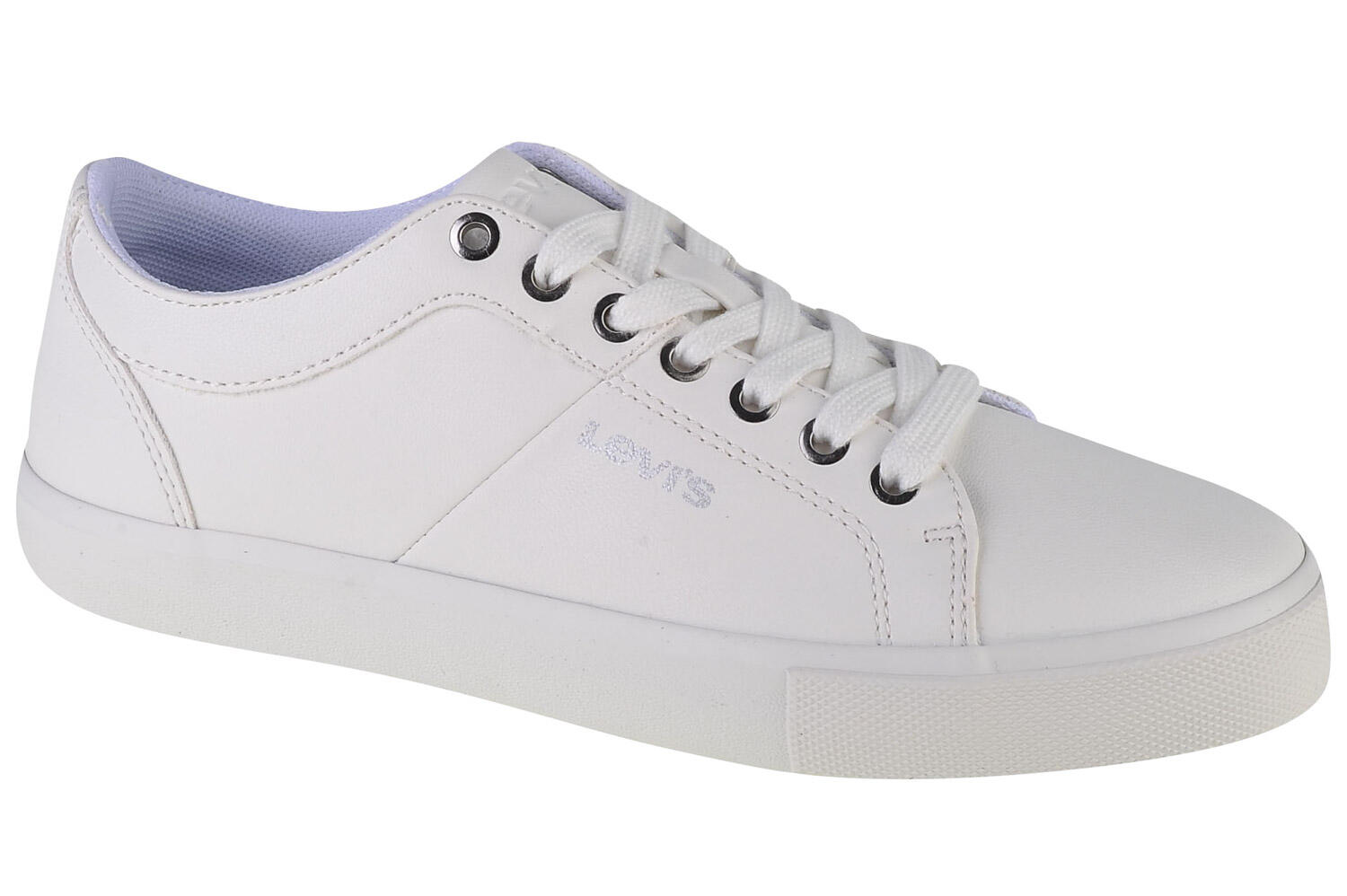 Buty Levi's Woodward białe wygodne damskie