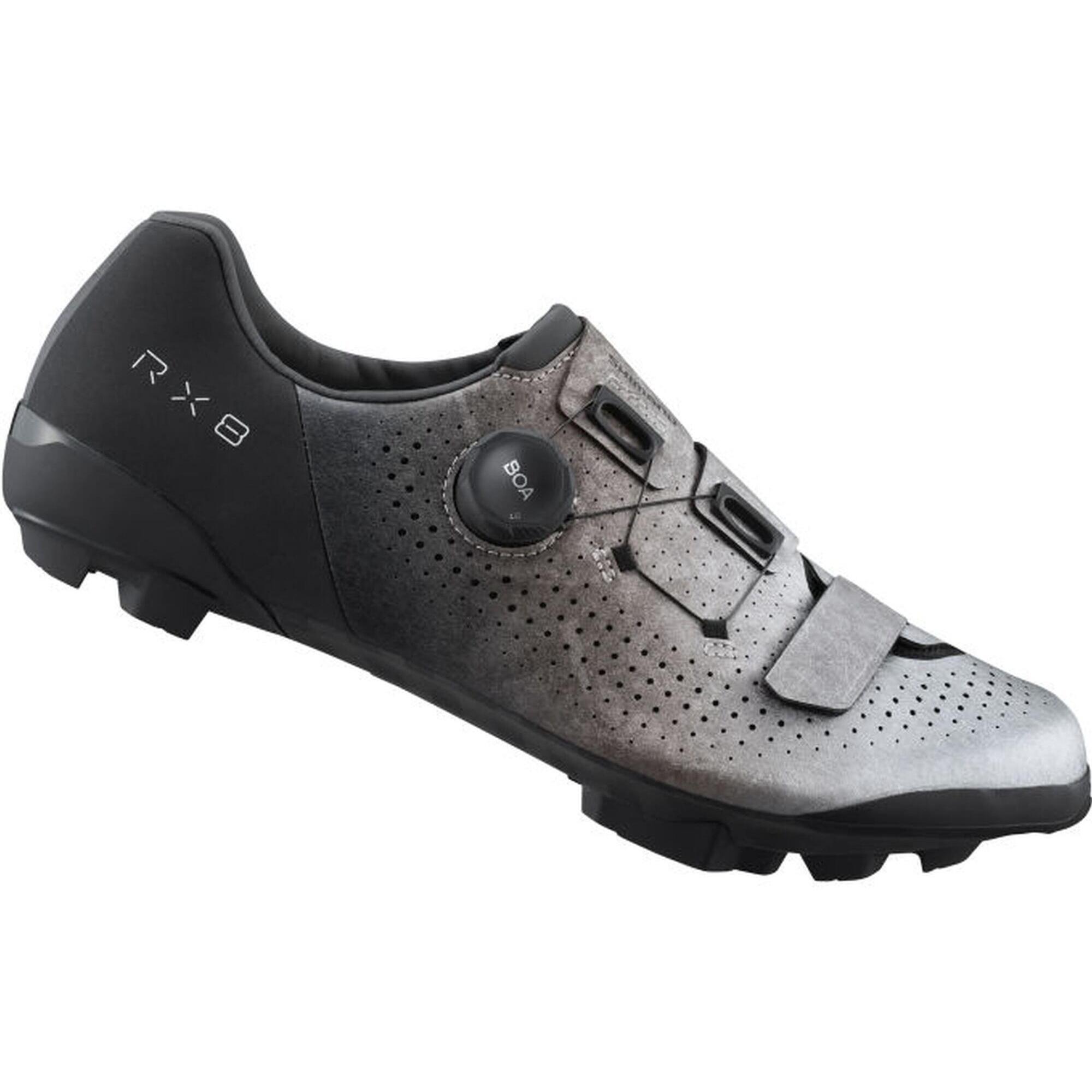 Gravel - Buty rowerowe RX801 srebrne