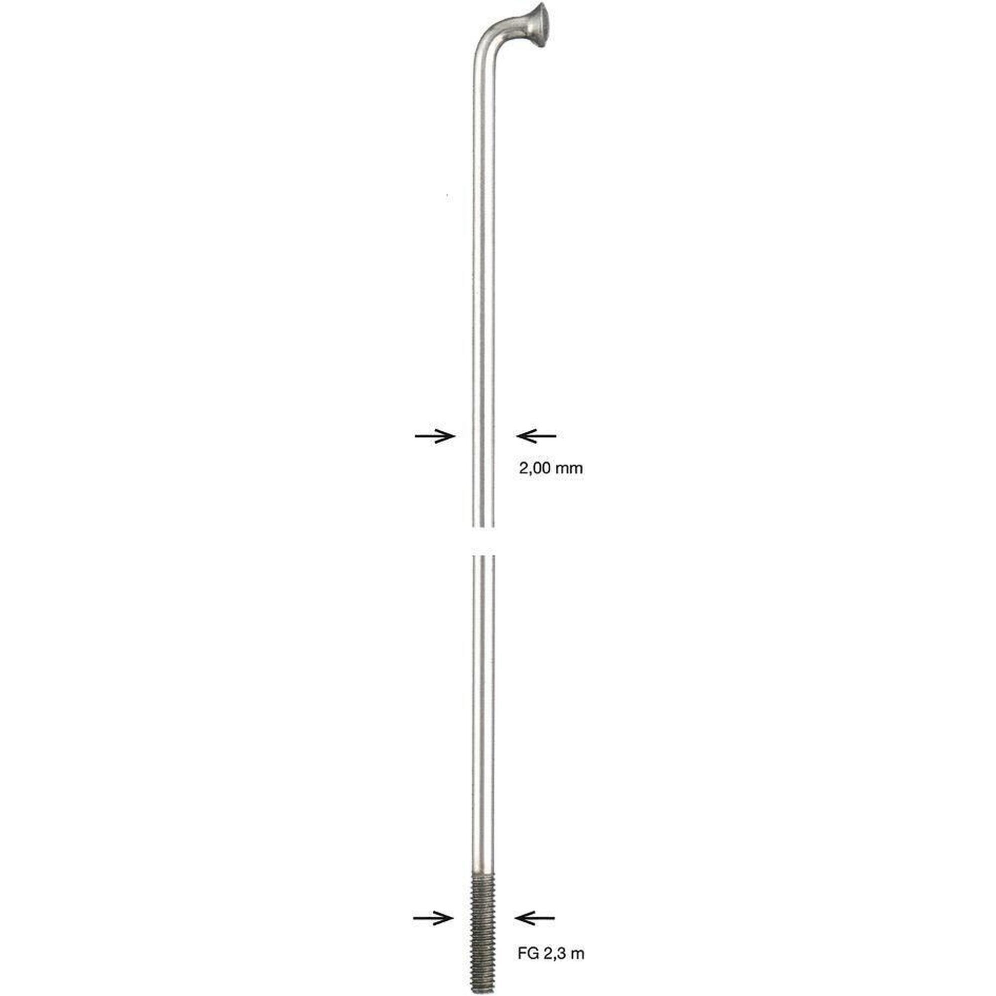 Alpina szprycha ocynkowana Ø2 00 x 290 mm 100 sztuk