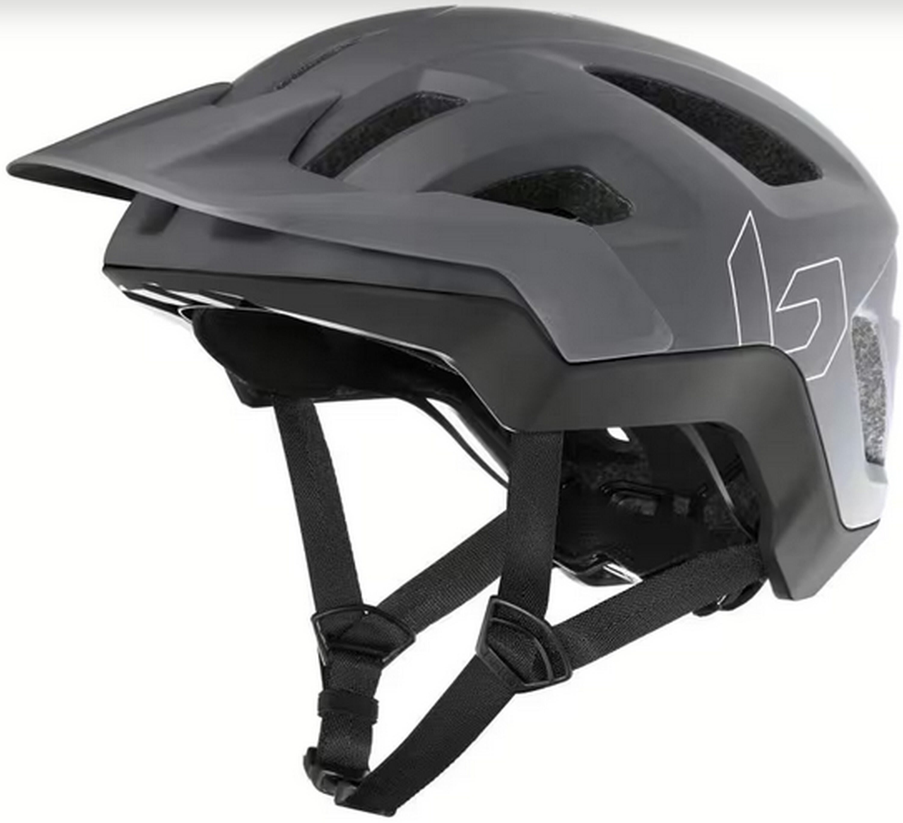 Kask rowerowy MTB „Adapt”, chłodny szary matowy
