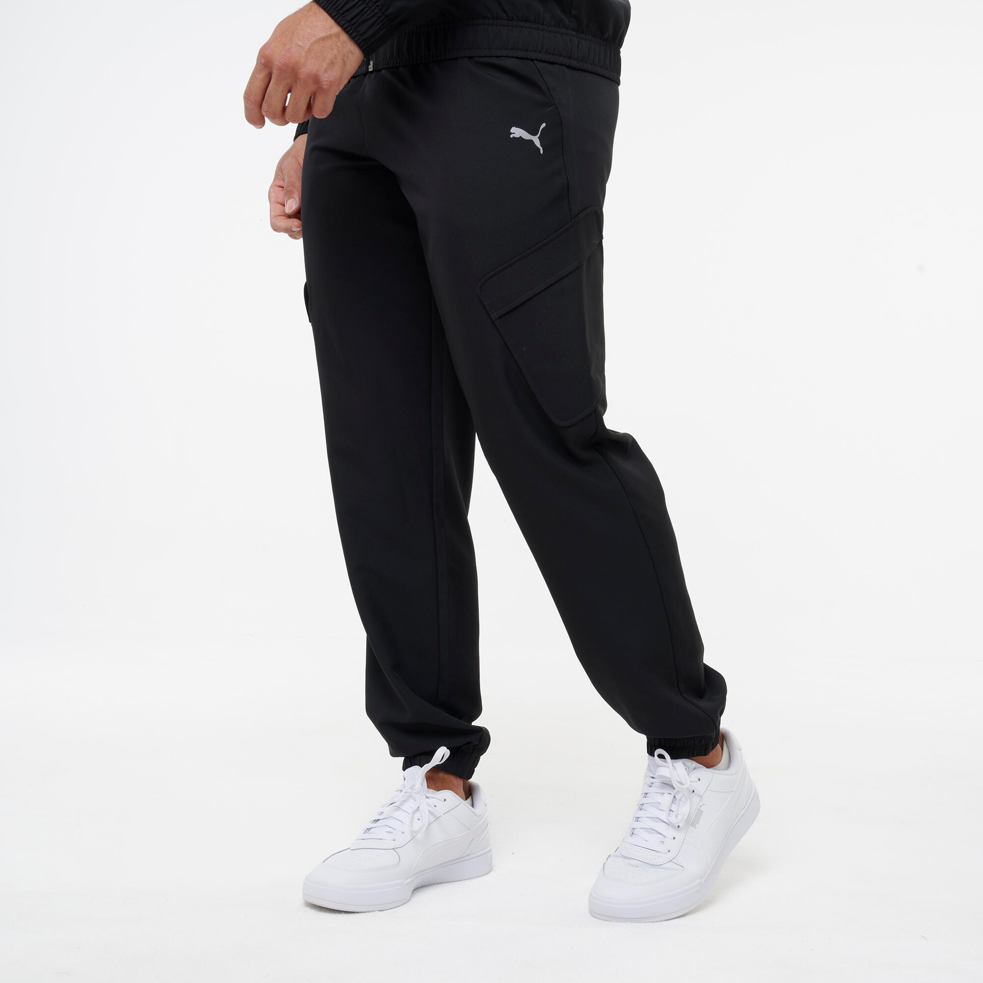 Spodnie dresowe męskie Puma woven