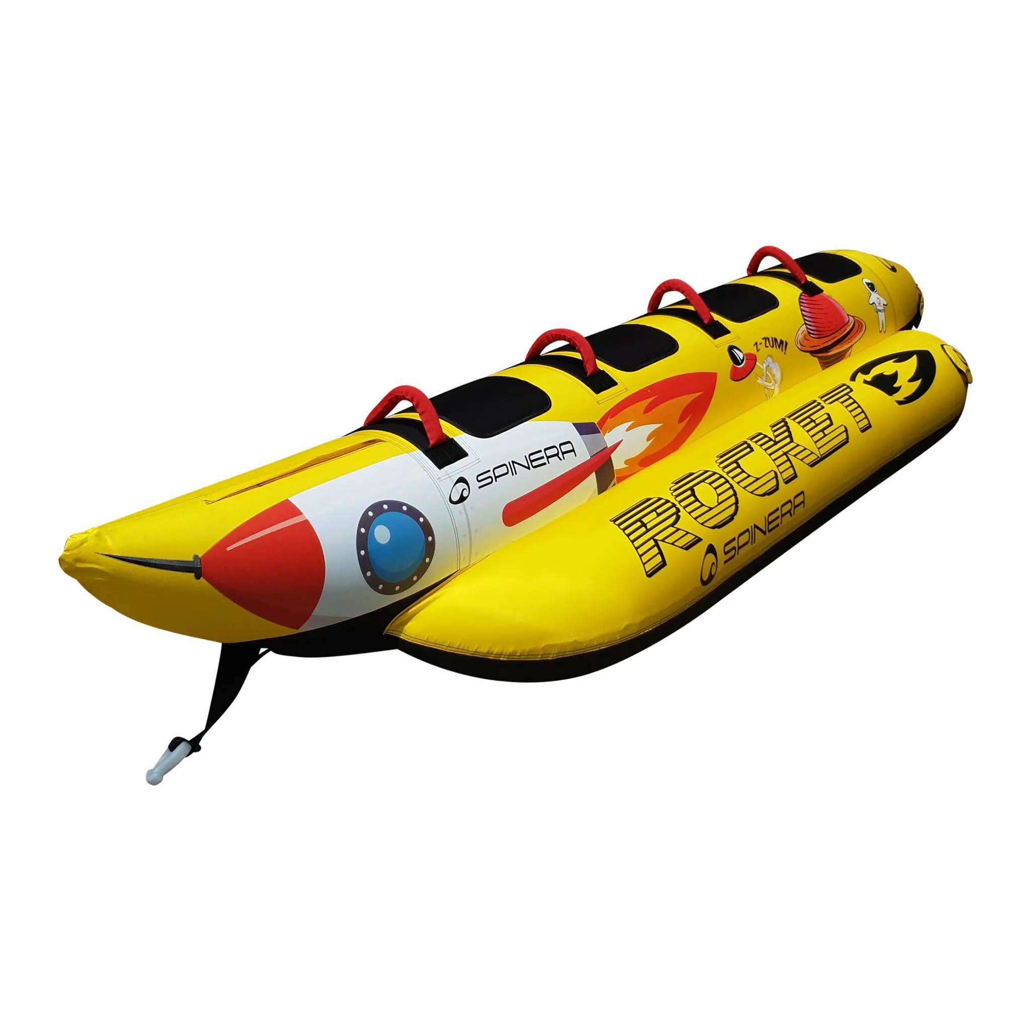 Banan wodny Spinera Rocket 4 – 4-osobowe pływadło do holowania za motorówką